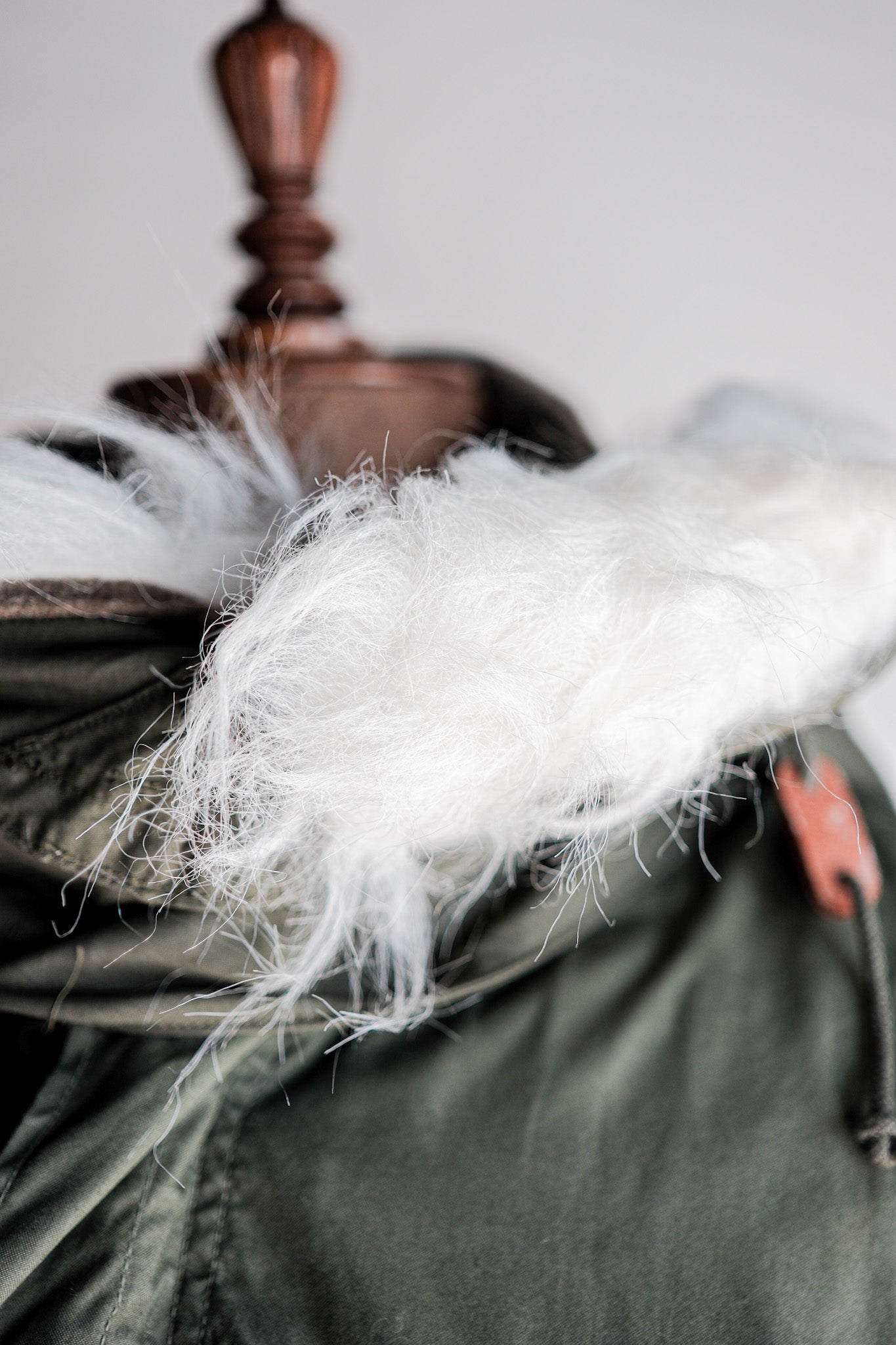 【~80's】U.S.ARMY M-65 Fishtail Parka Size.MEDIUM "Full Set"