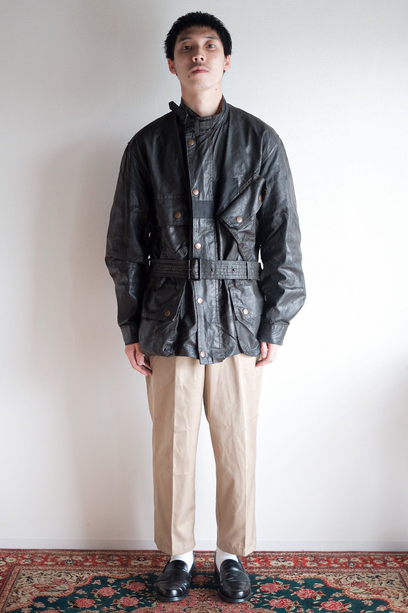 【~40's】Vintage Barbour "INTERNATIONAL SUIT" White Label