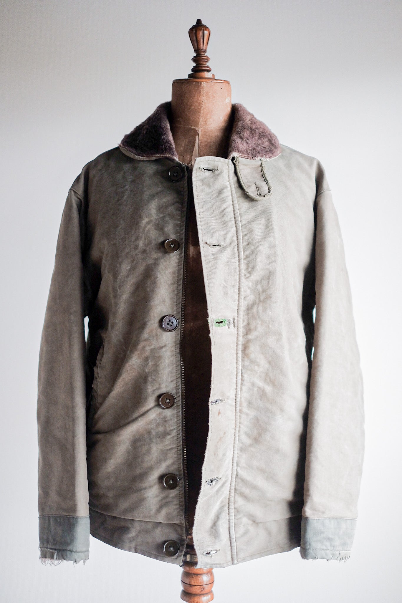 【~60's】French Navy Marine Nationale Deck Jacket