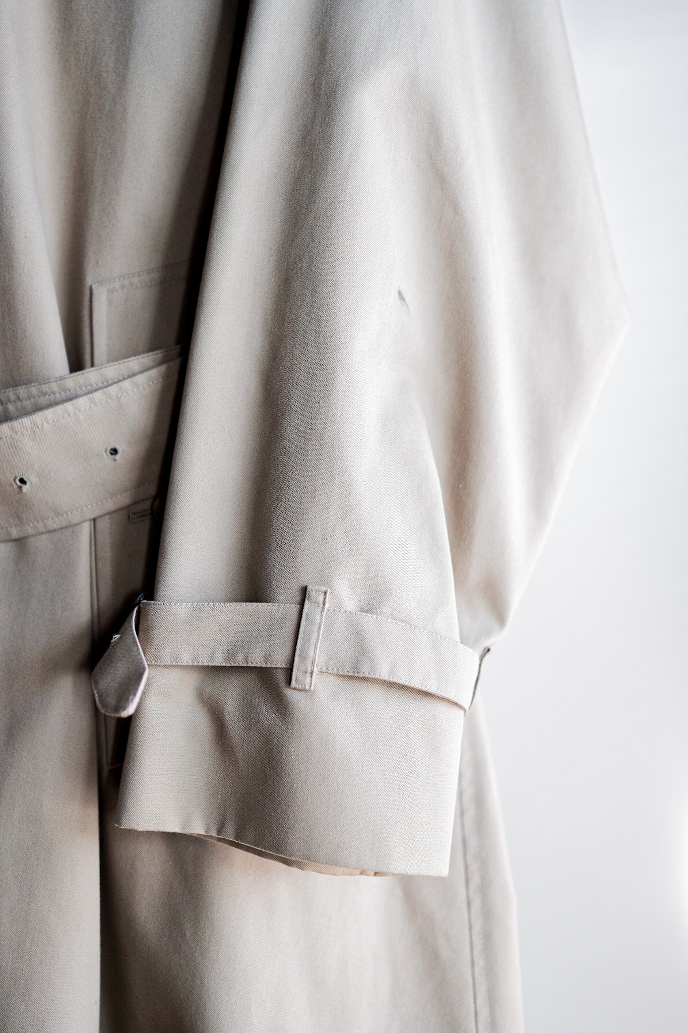 【~80's】Vintage Burberry's Single Raglan Rider Coat Size.52RL