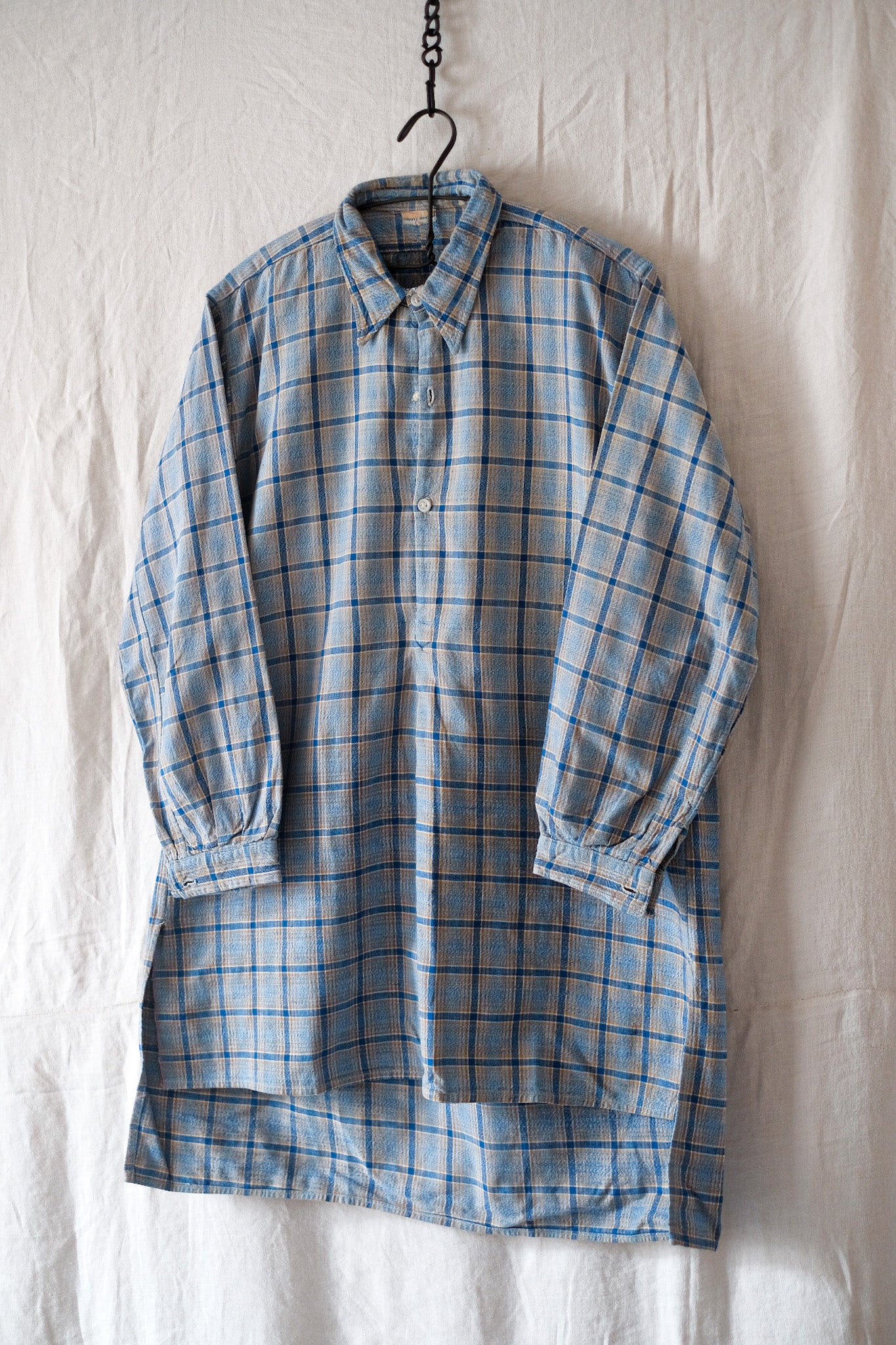 【~40's】French Vintage Grandpa Shirt