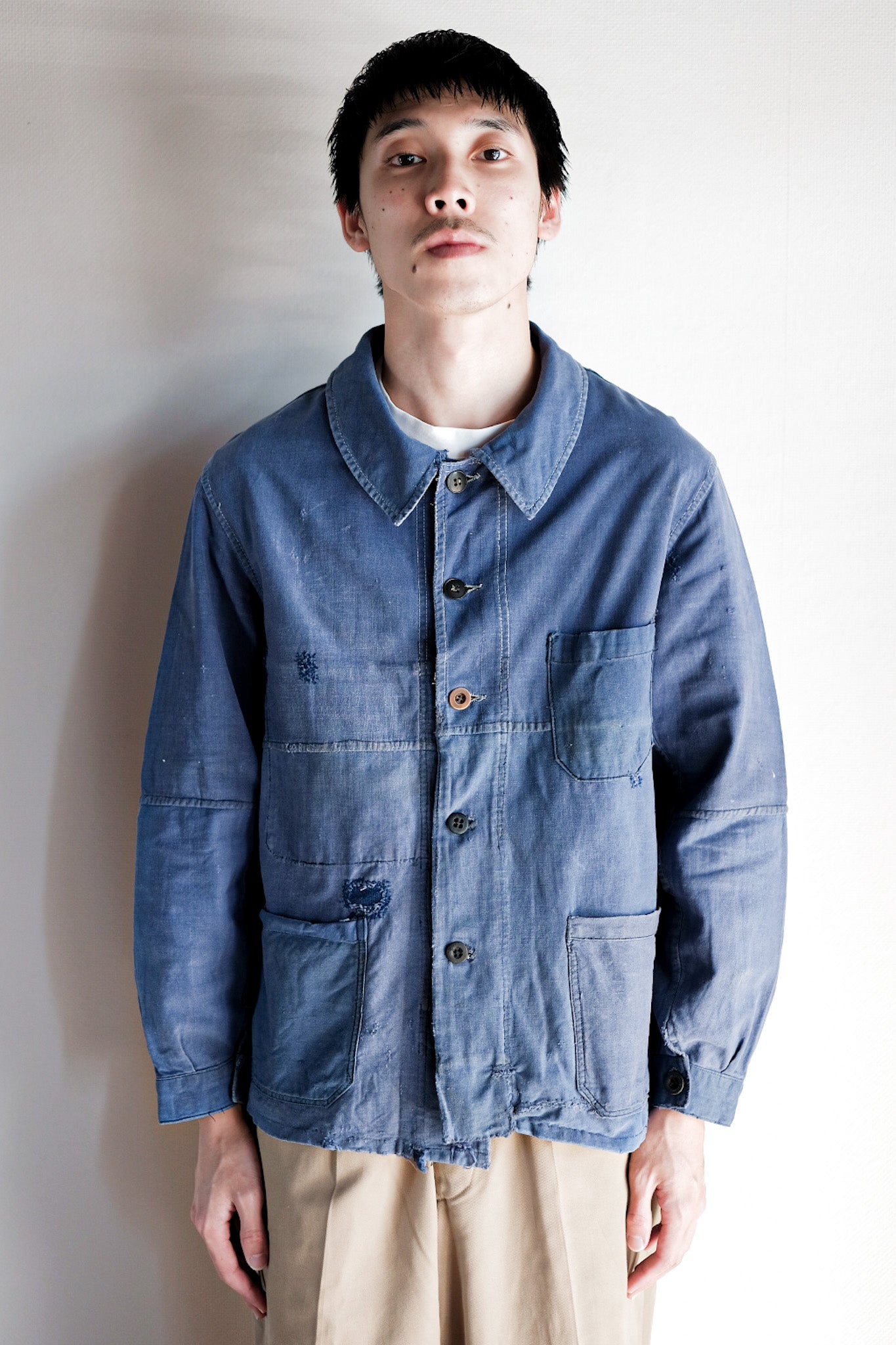 【~40's】French Vintage Metis Work Jacket