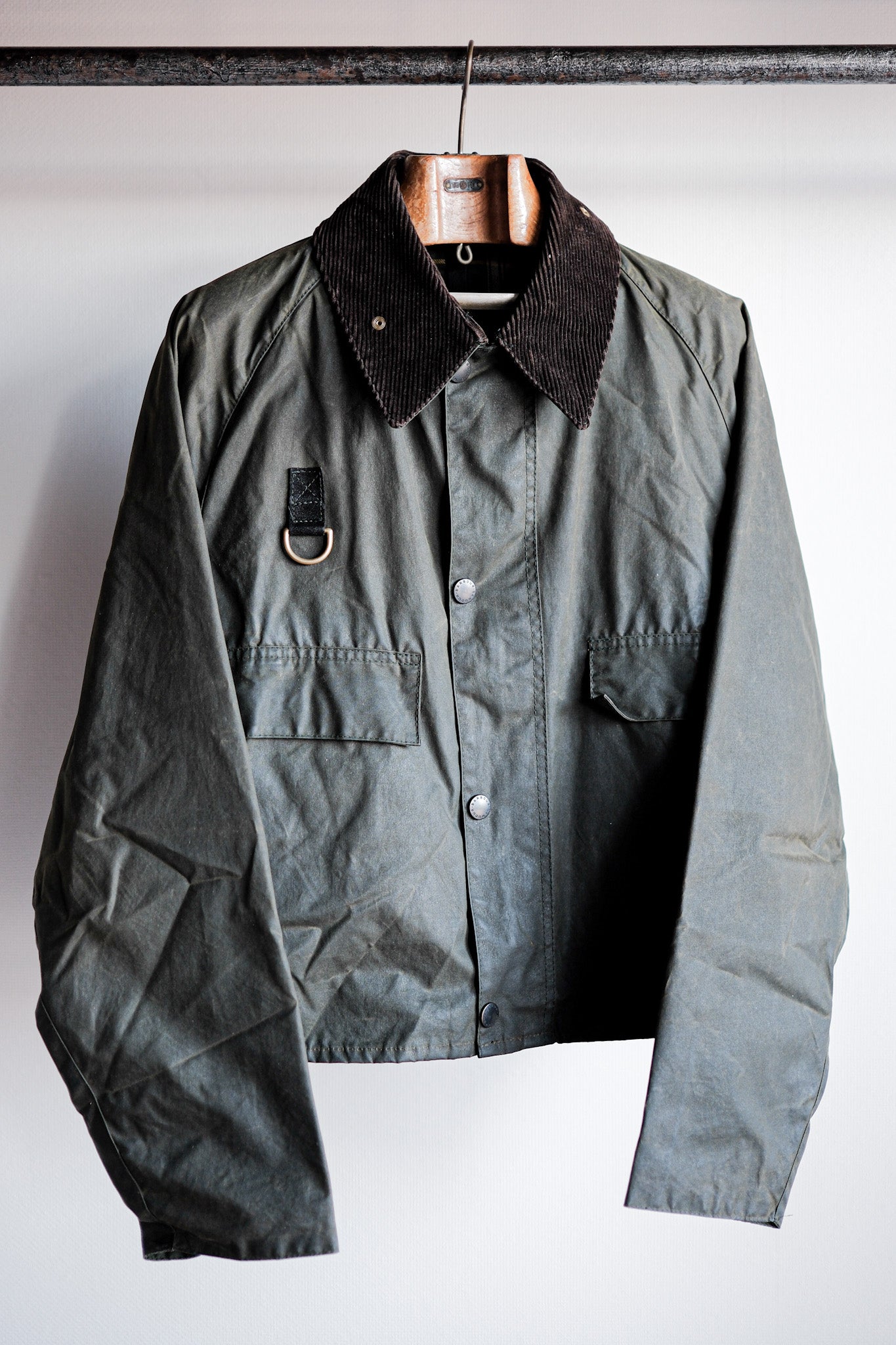 【~90's】Vintage Barbour "SPEY JACKET" 3 Crest Size.LARGE