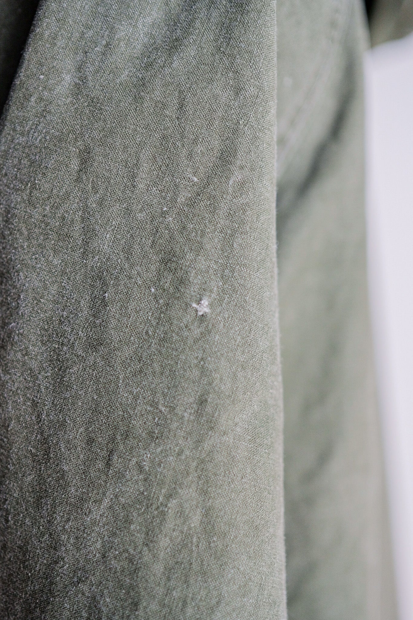 【~60's】British Vintage Green Cotton Smock "Blacks Of Greenock"