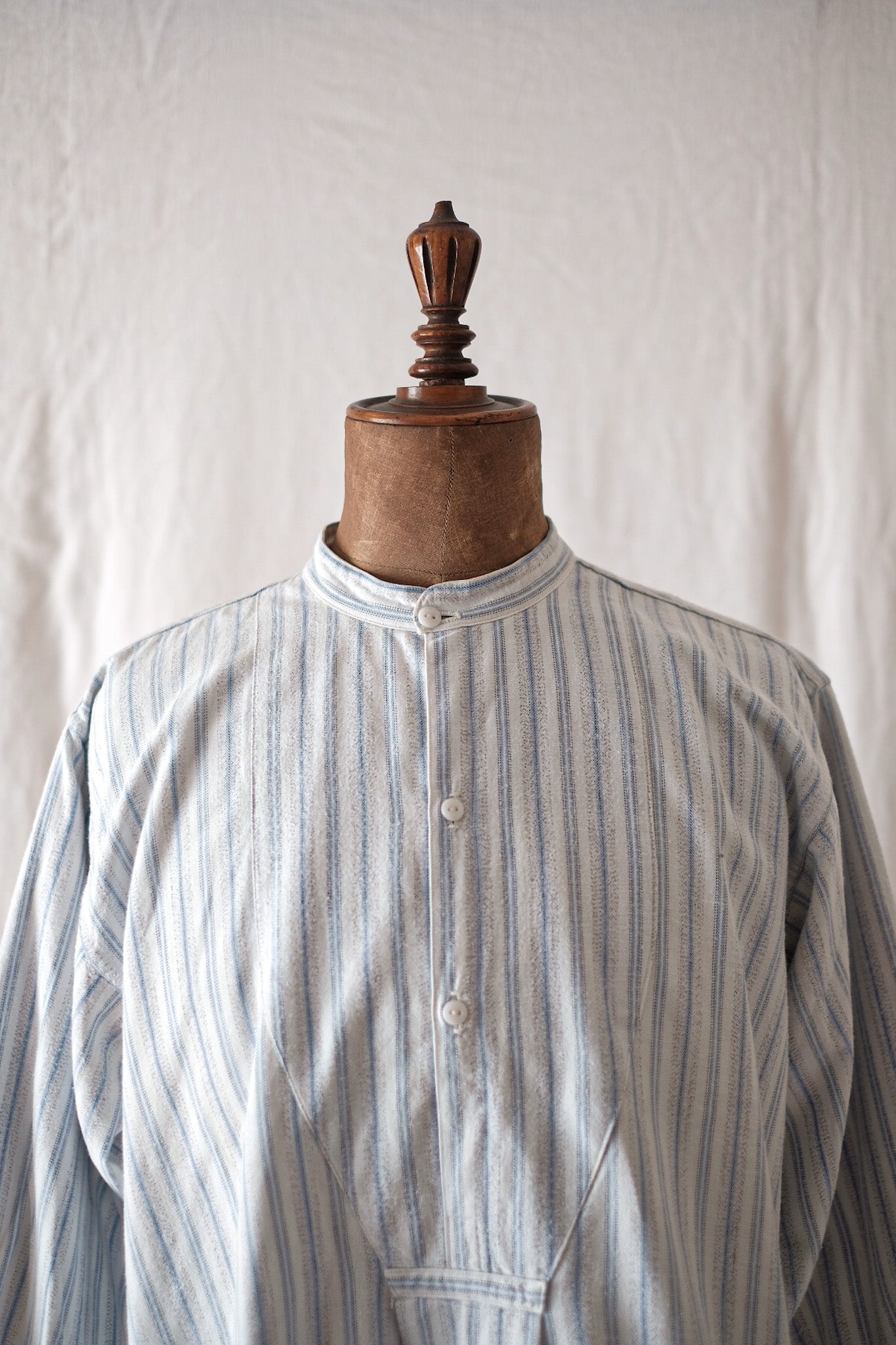【~20's】French Vintage Grandpa Shirt