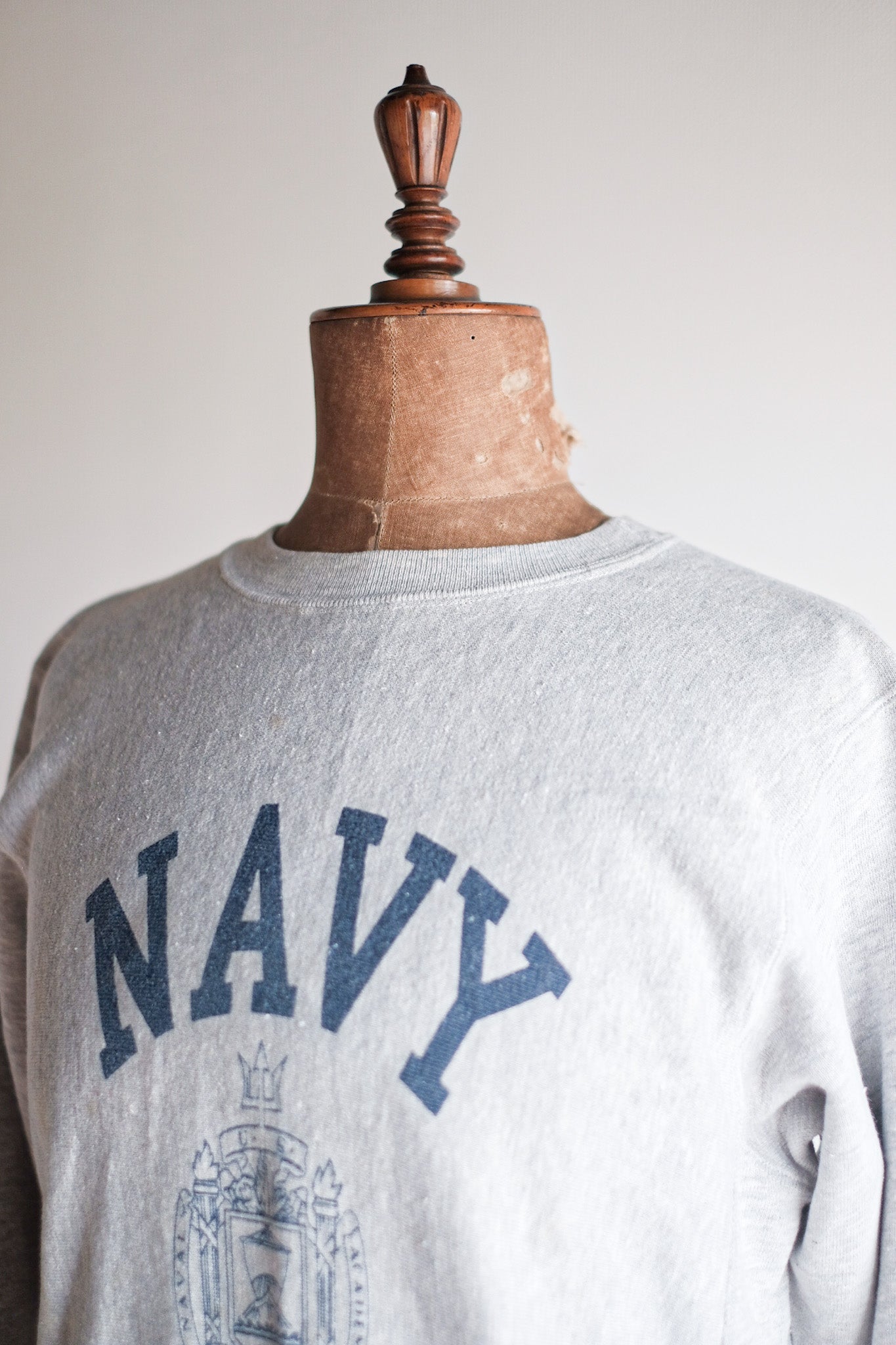 【~80's】Vintage Champion Reverse Weave Sweatshirt "USNA"