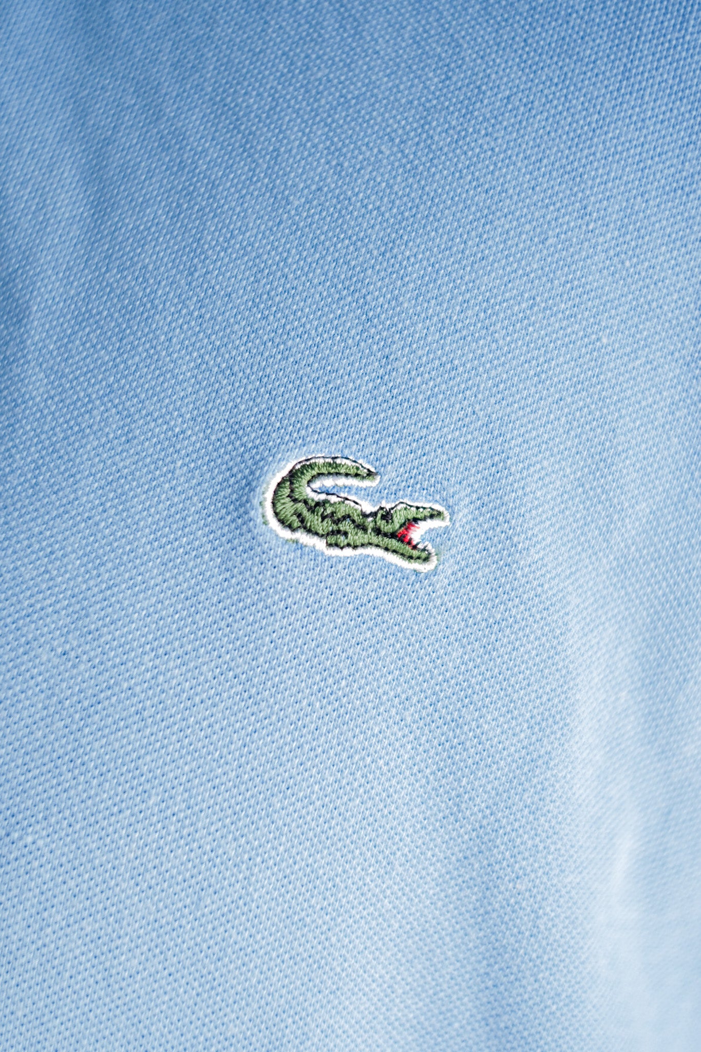 【~90's】CHEMISE LACOSTE S/S Polo Shirt Size.7 "Light Blue"