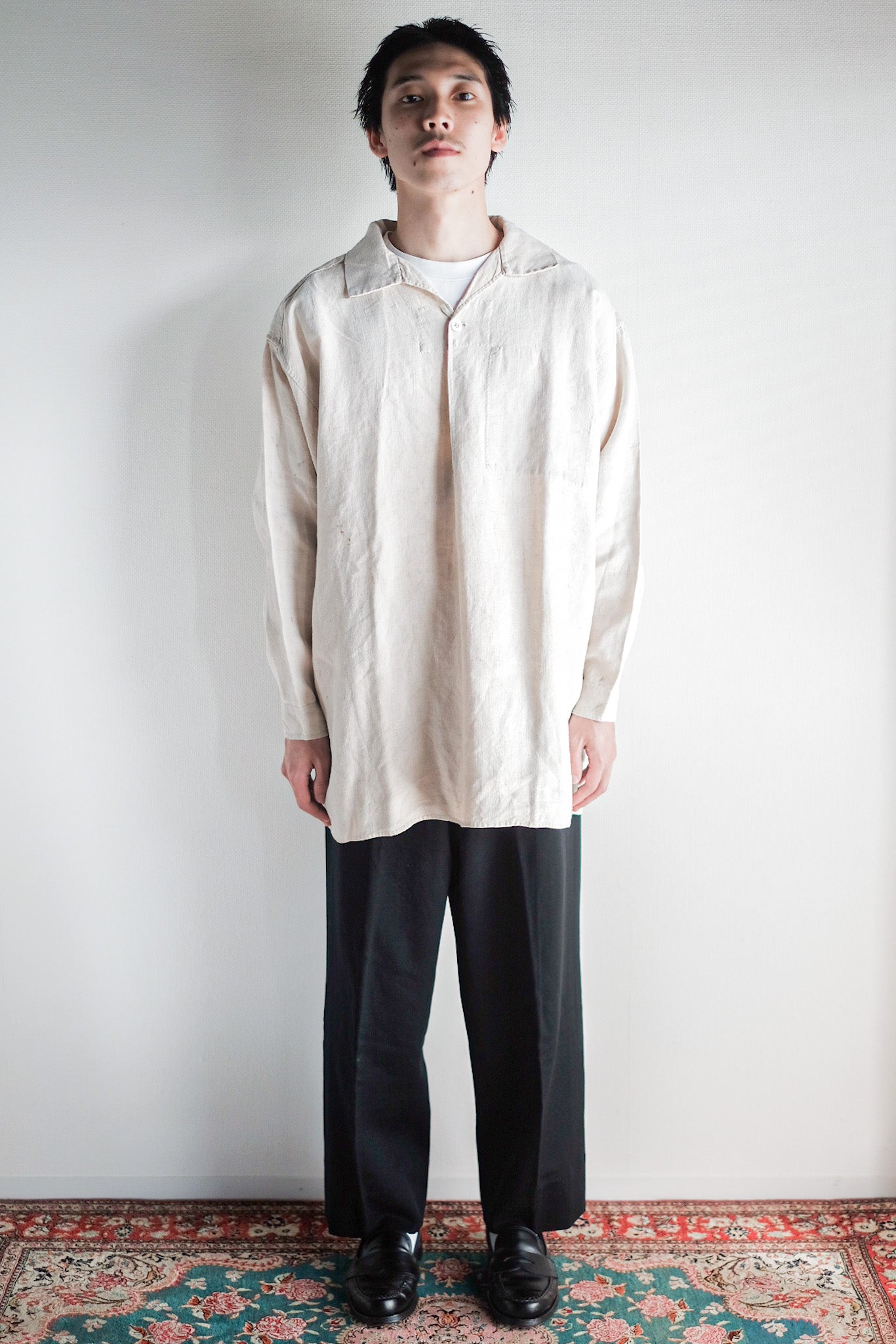 【~30's】French Army Linen Sailor Jacket