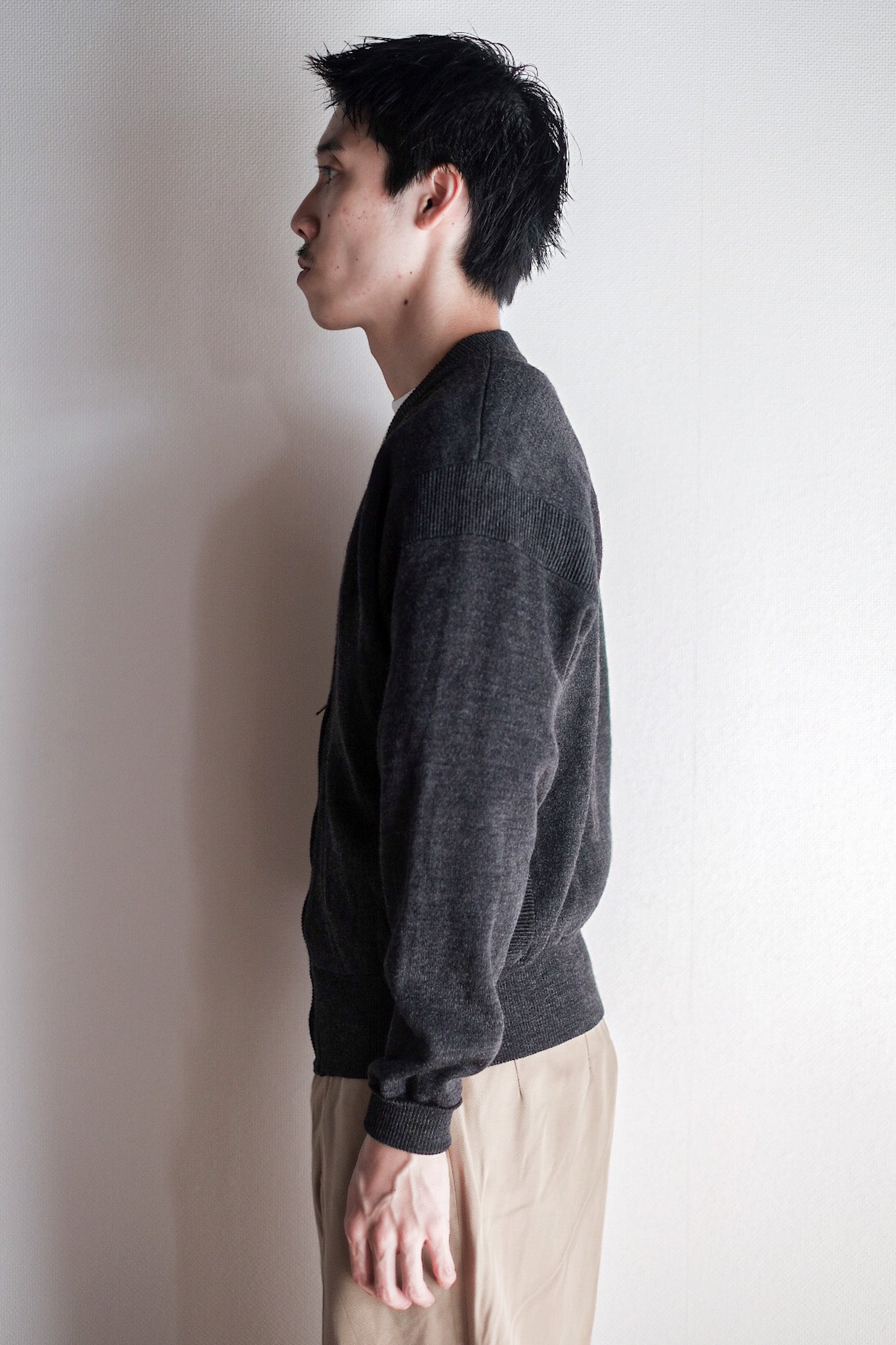 【~40's】French Vintage Wool Cardigan