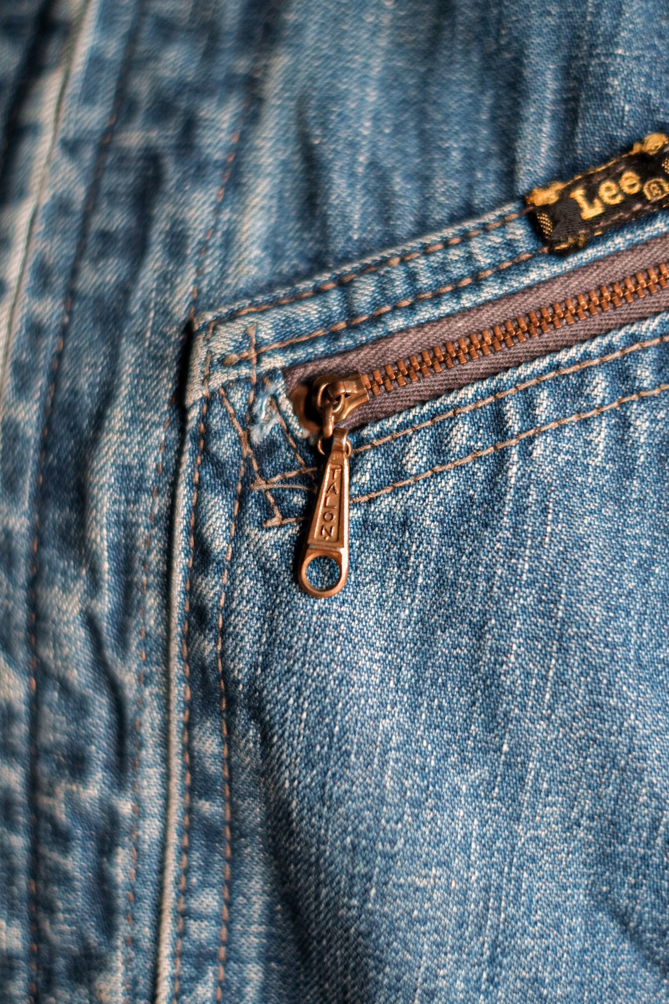 【~60's】Vintage LEE 91-B Denim Jacket Size.40R