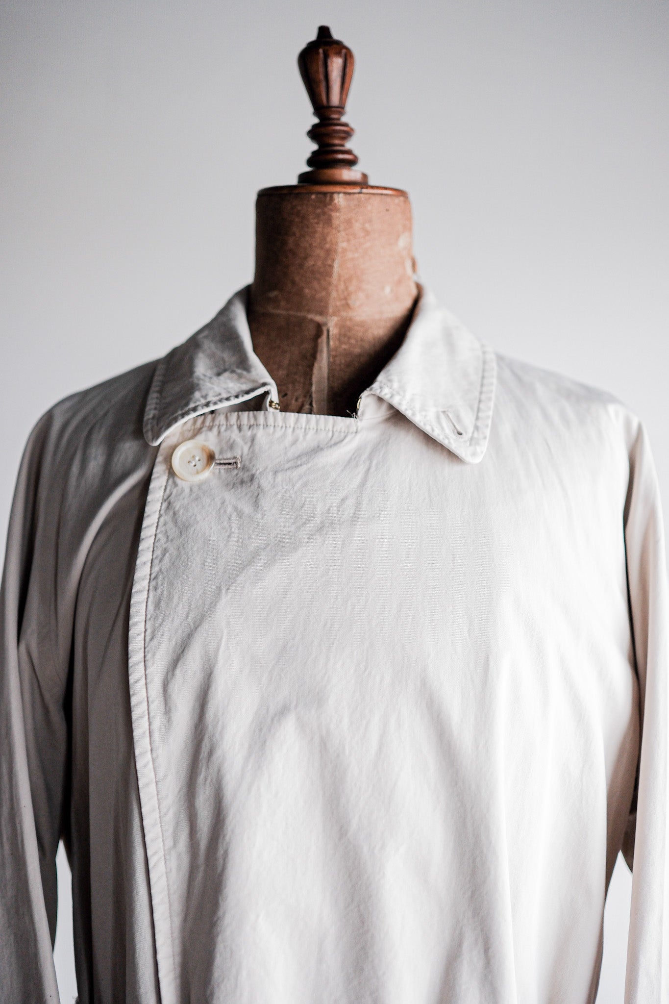 【~80's】Vintage Burberry's Single Raglan Tielocken Coat C100 Size.46REG