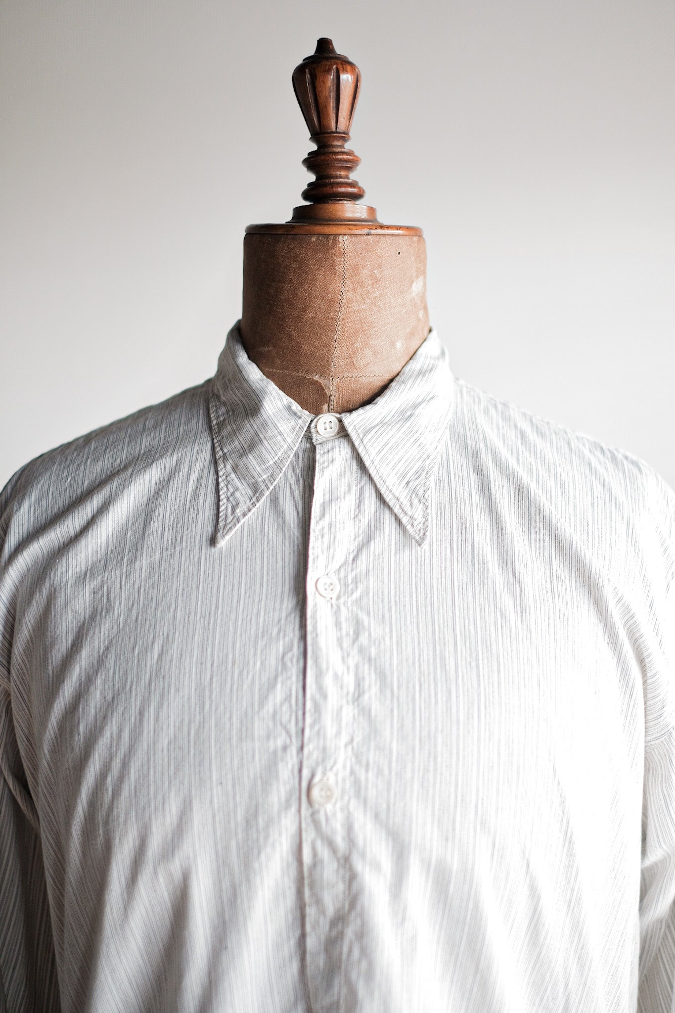 【~40's】French Vintage Grandpa Shirt