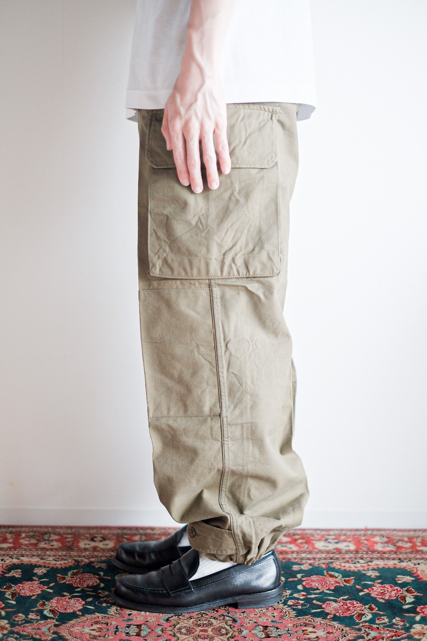【~50's】French Army M47 Field Trousers Size.31 "Remake" "Dead Stock"