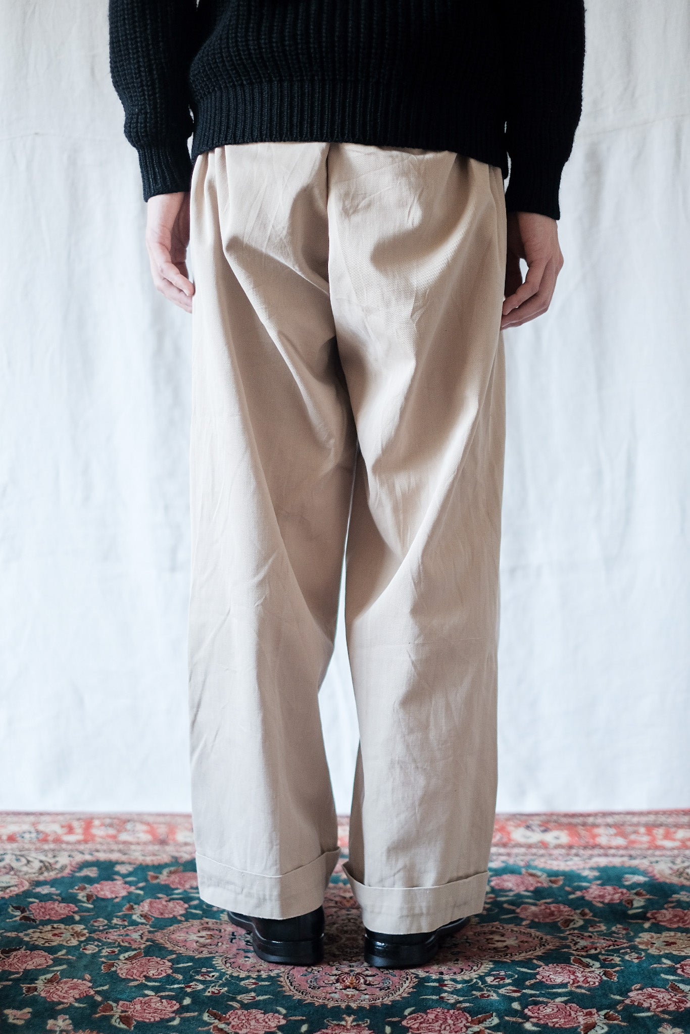 【~50's】French Vintage Chino Work Pants "Adolphe Lafont"