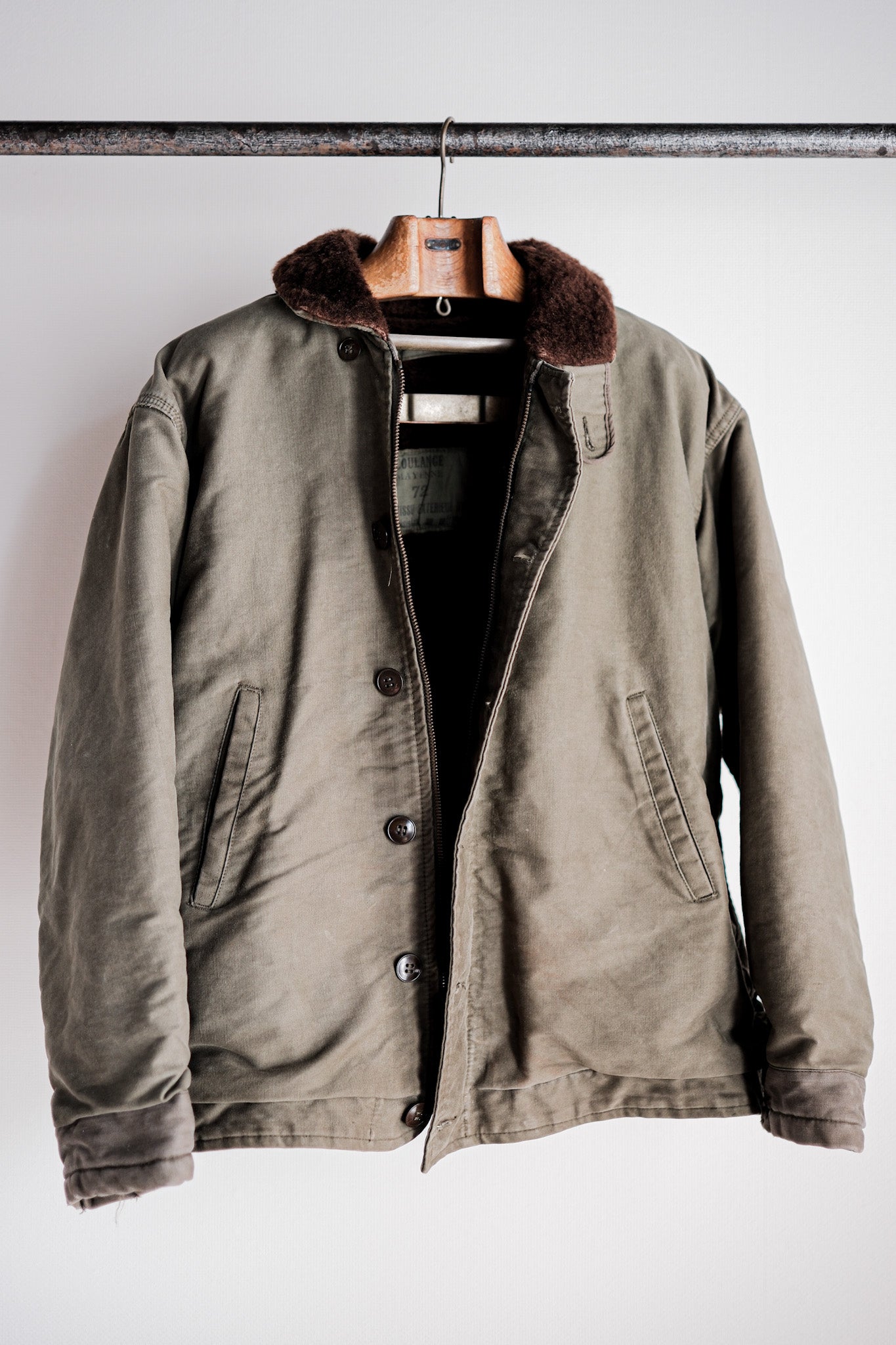 【~60's】French Navy Marine Nationale Deck Jacket