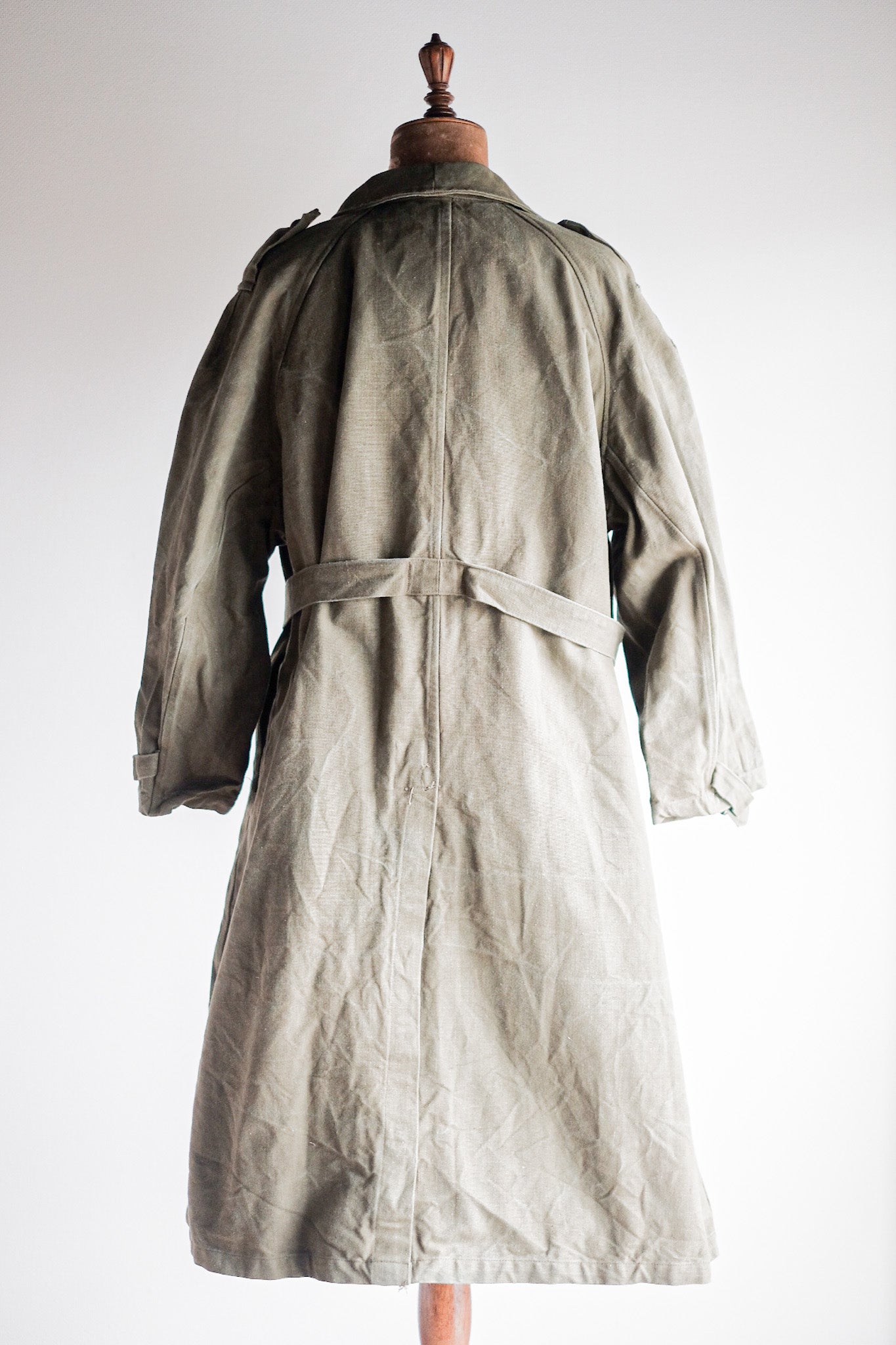 【~50's】French Army M35 Motorcycle Coat Size.2 "Dead Stock"