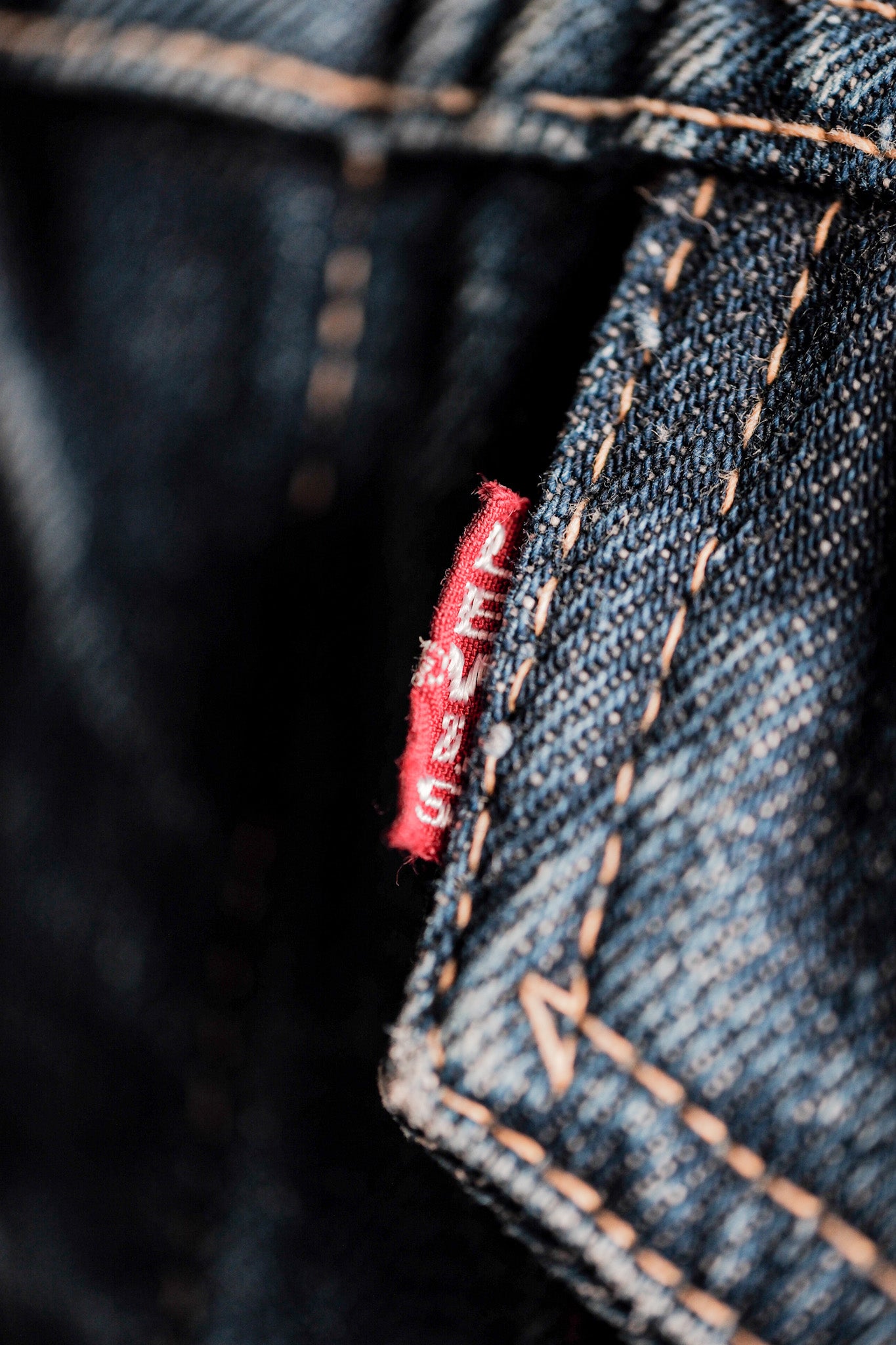 【~60's】Vintage Levi's 557 Denim Jacket Size.40 "Big E"