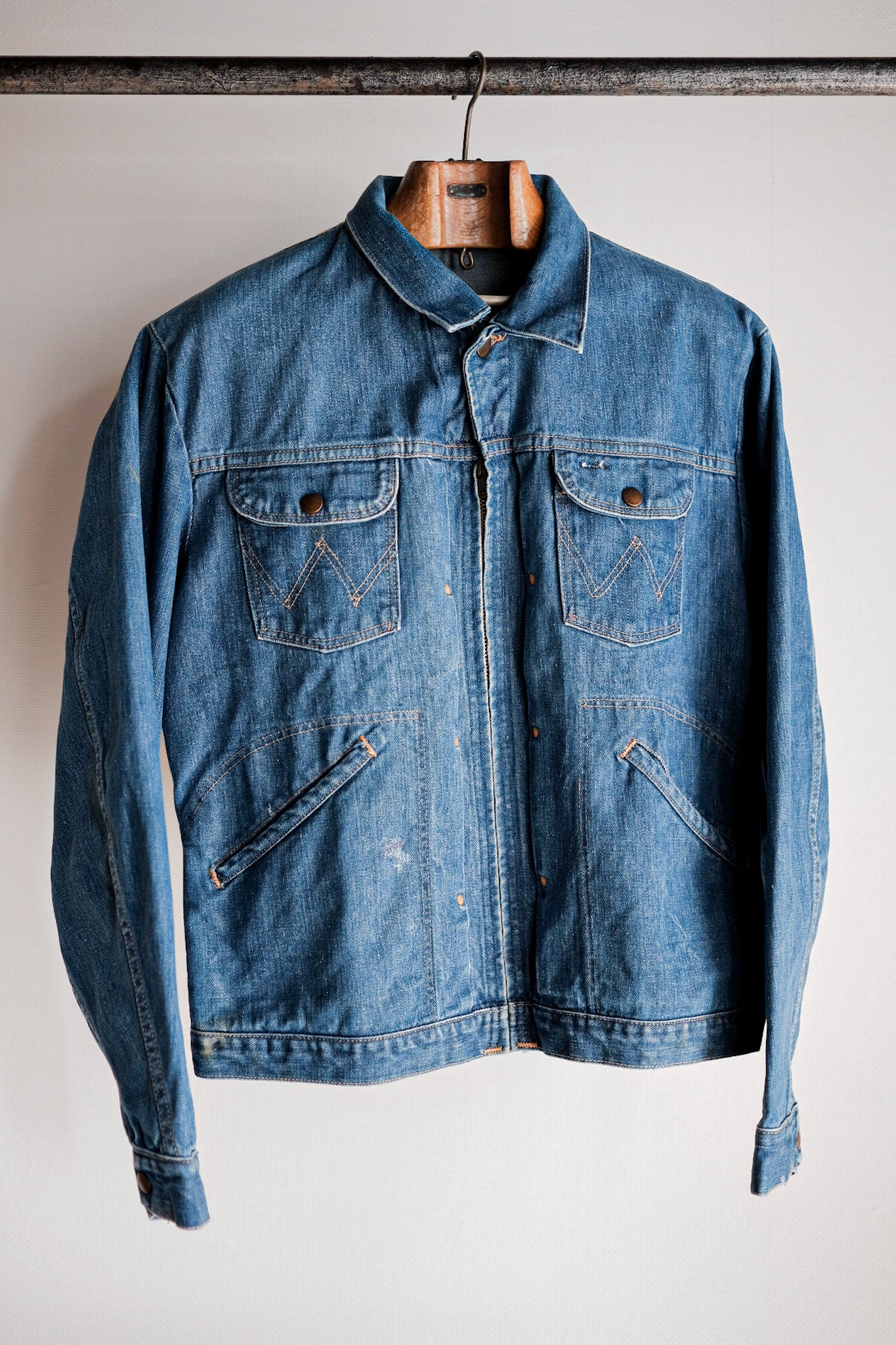 【~60's】Vintage Wrangler 24MJZ Denim Jacket