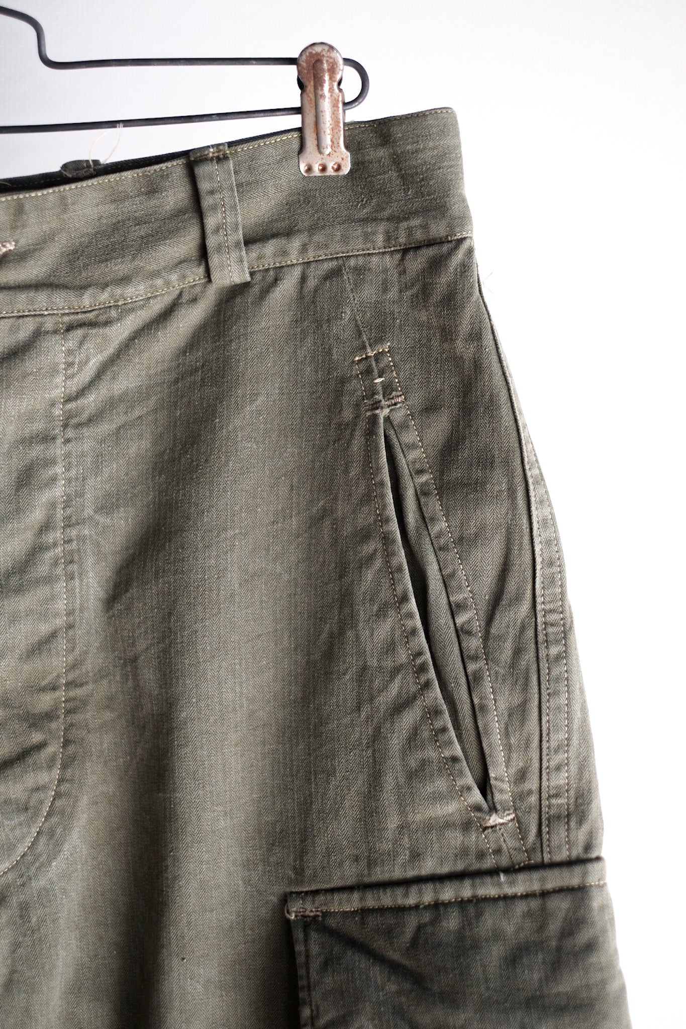 【~60's】French Army M47 Field Trousers Size.11