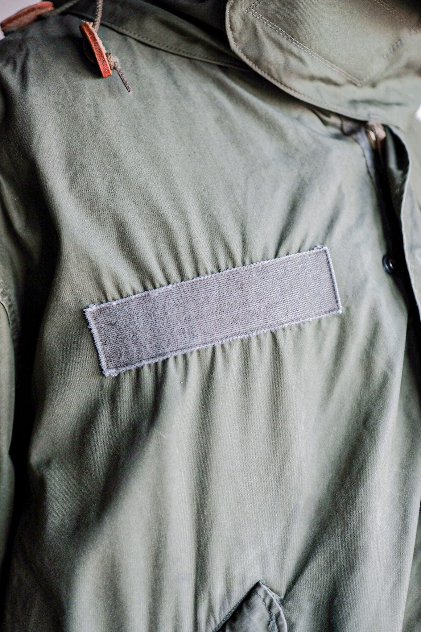 【~80's】U.S.ARMY M-65 Fishtail Parka Size.MEDIUM "Full Set"