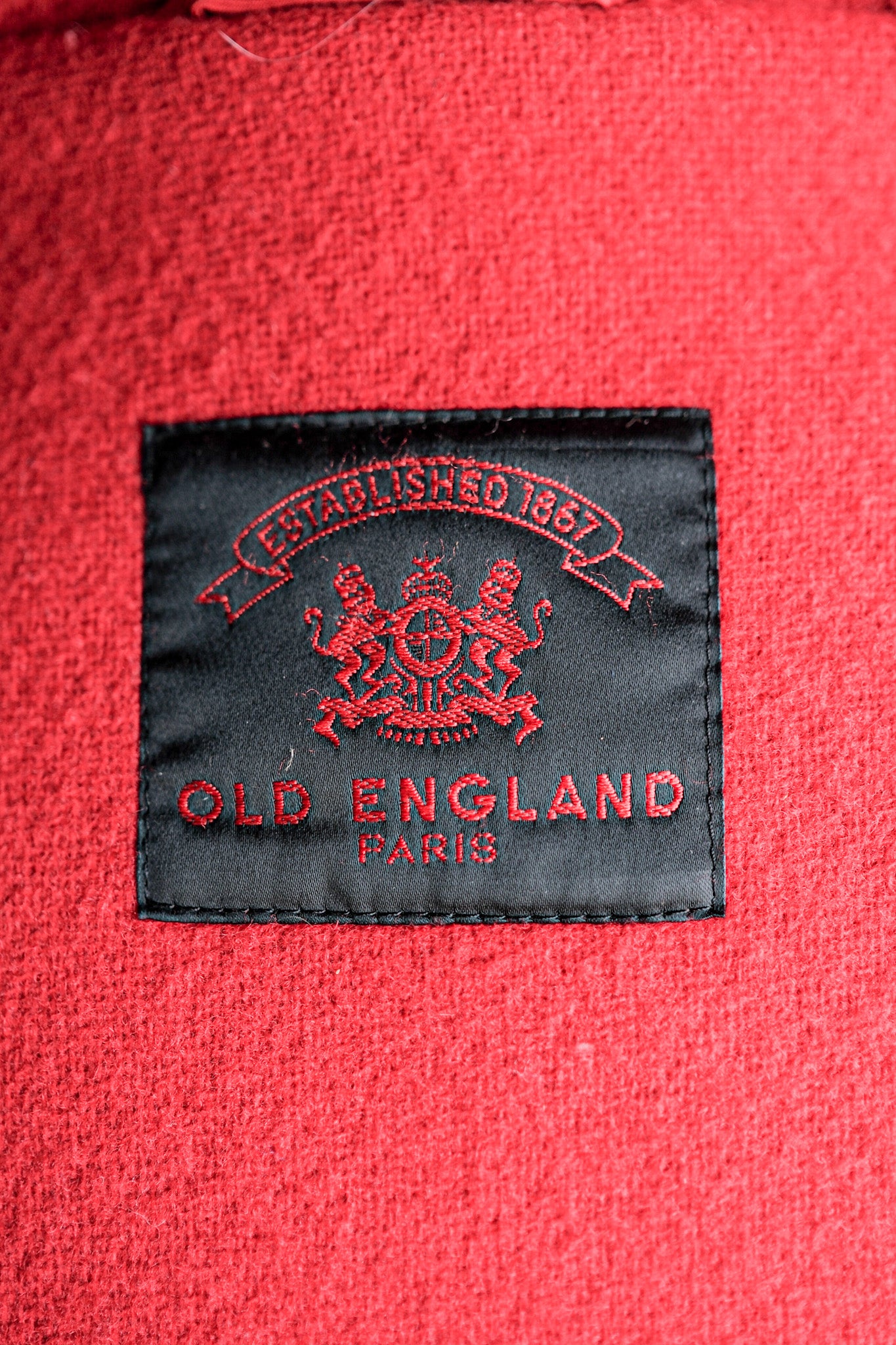 【~90's】OLD ENGLAND PARIS Wool Duffle Coat "Moorbrook"