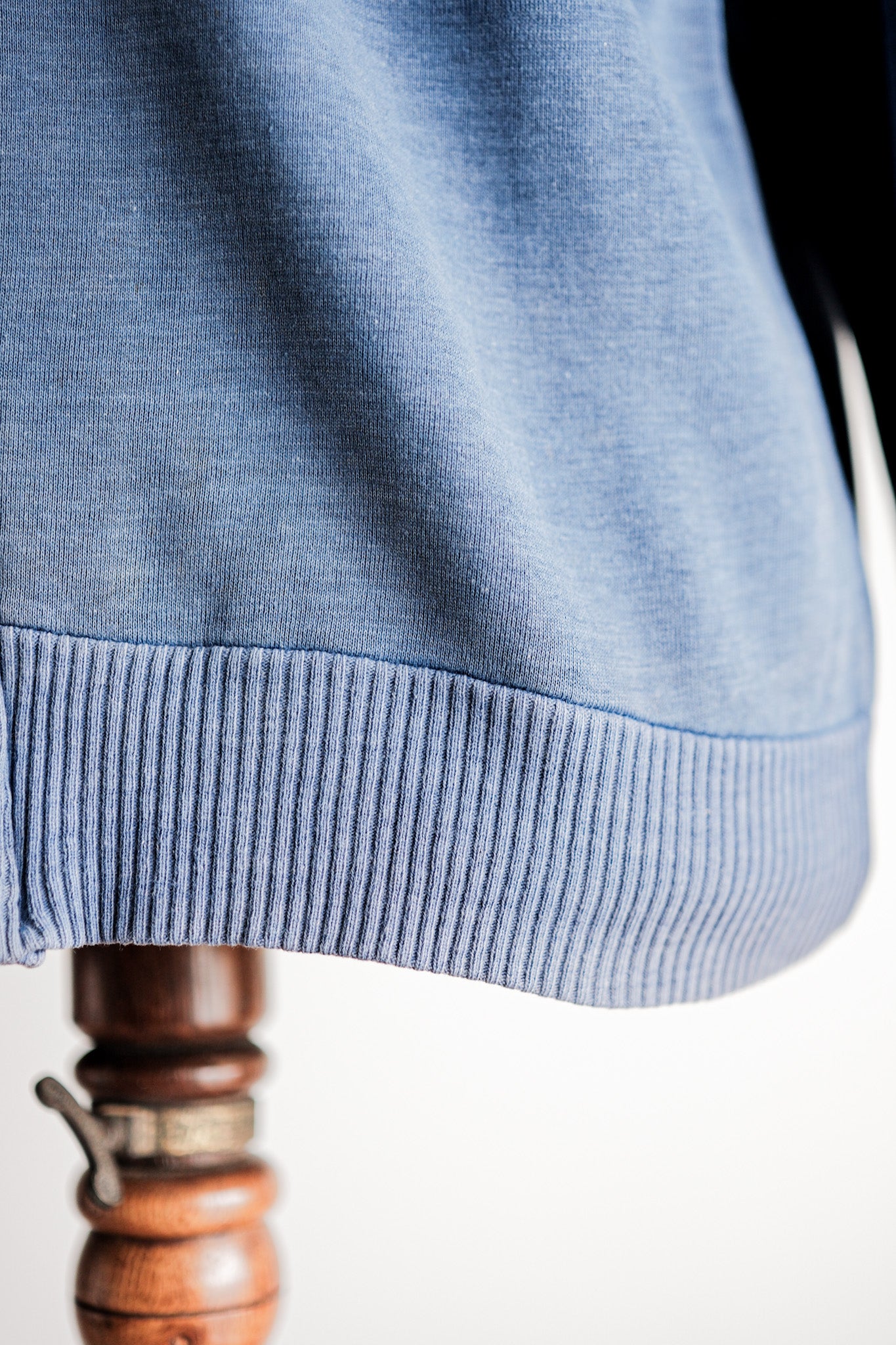 【~60's】French Vintage Full Zip Cotton Sweatshirt