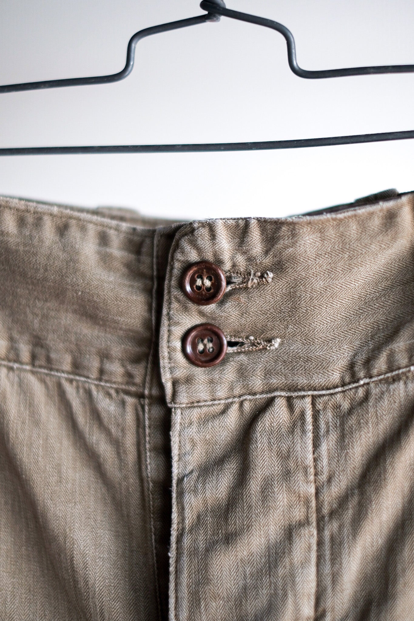 【~50's】French Army M47 Field Trousers Size.31