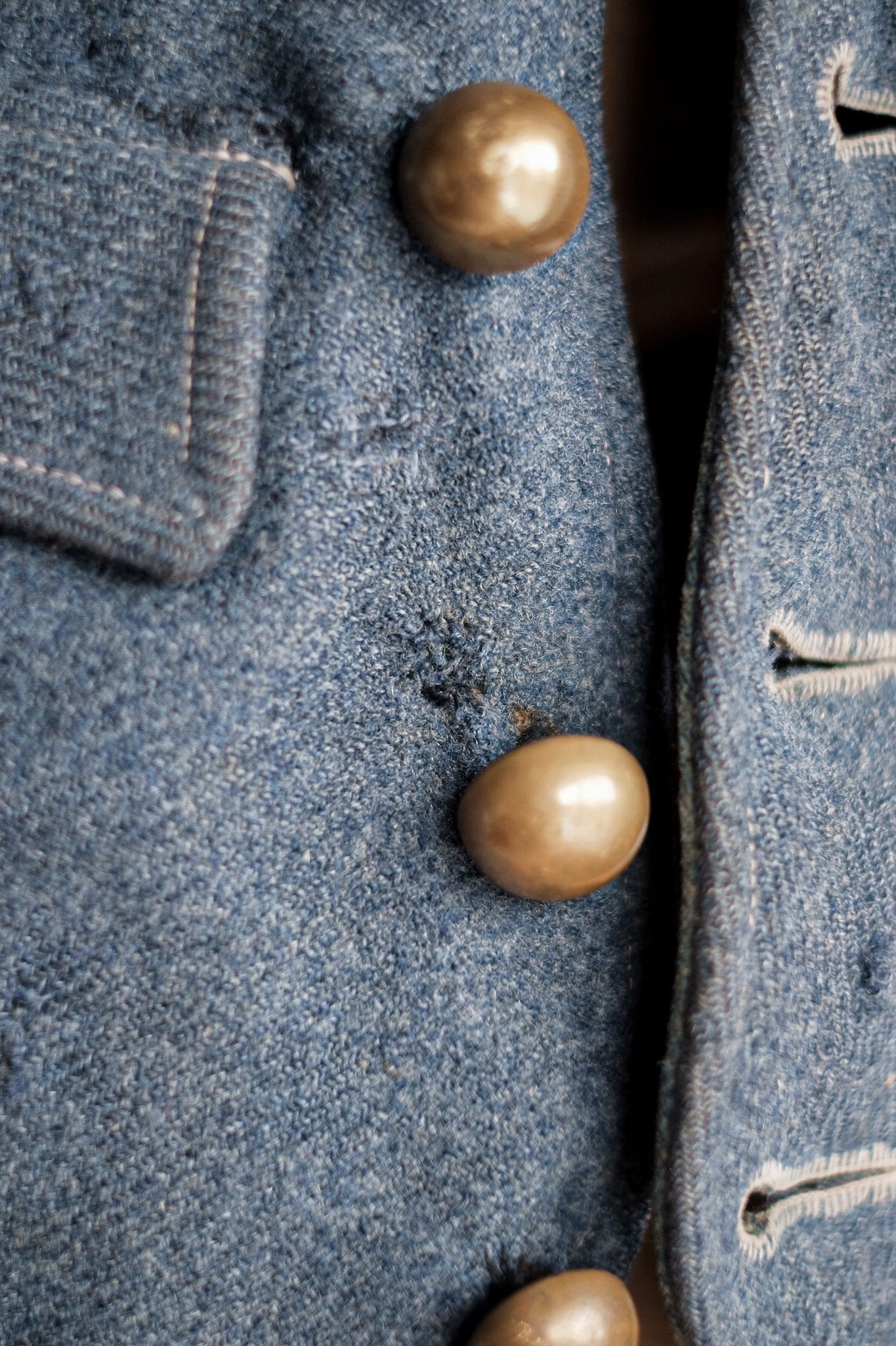 【~10's】WW1 French Army Wool Gilet