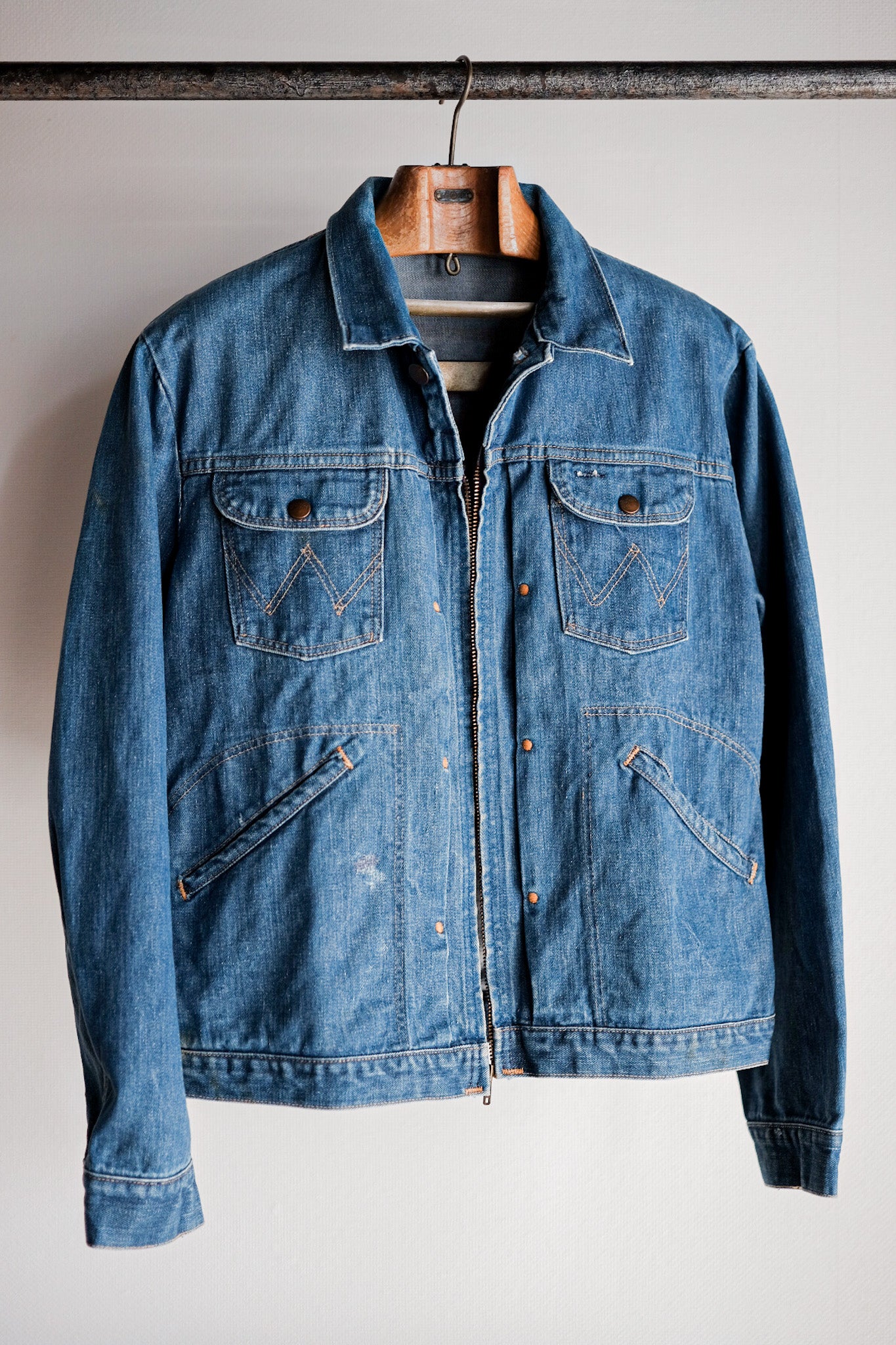 【~60's】Vintage Wrangler 24MJZ Denim Jacket