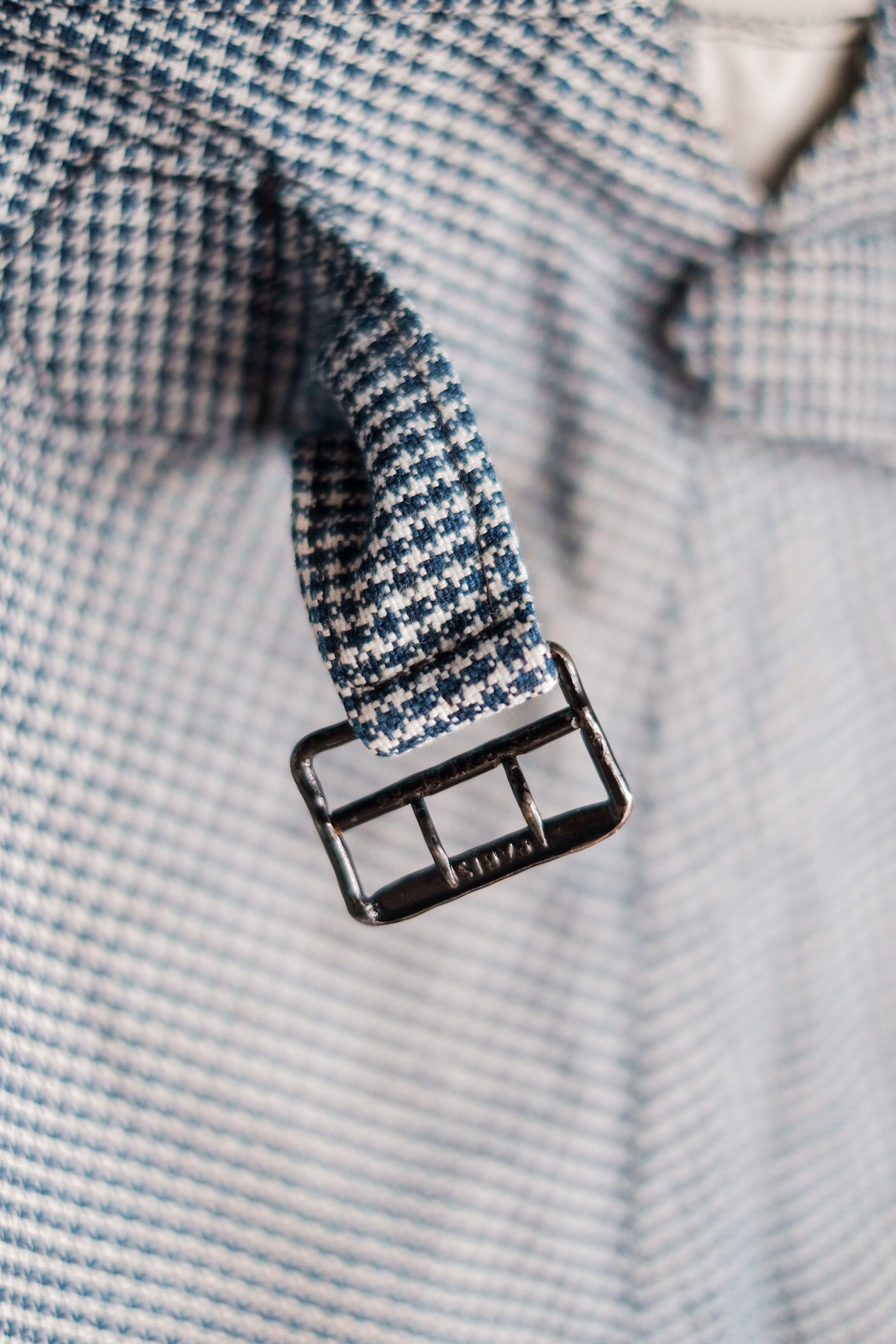 【~30's】French Vintage Pin Check Work Pants