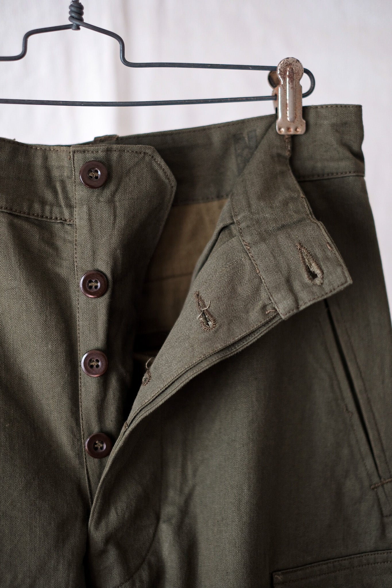 【~60's】French Army M47 Field Trousers Size.21