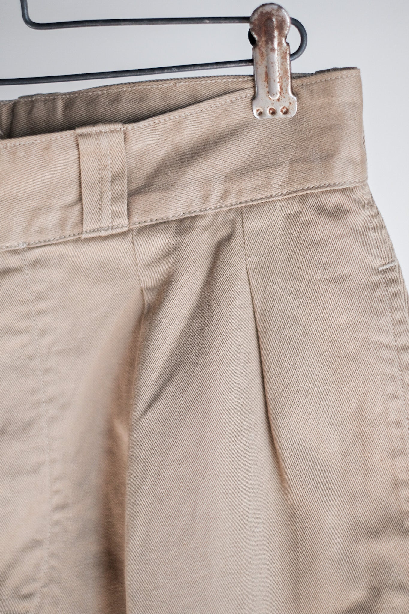 【~60's】French Army M52 Chino Trousers Size.21