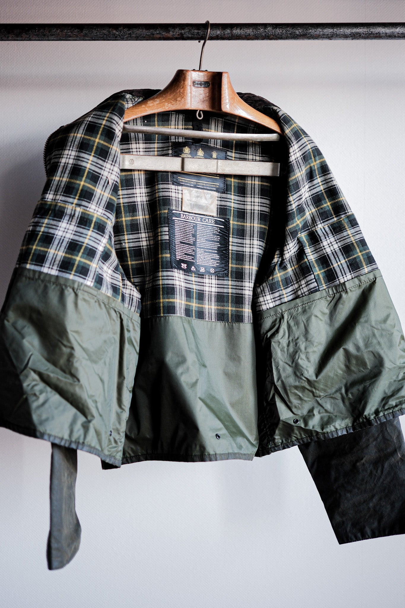 【~90's】Vintage Barbour "SPEY JACKET" 3 Crest Size.LARGE