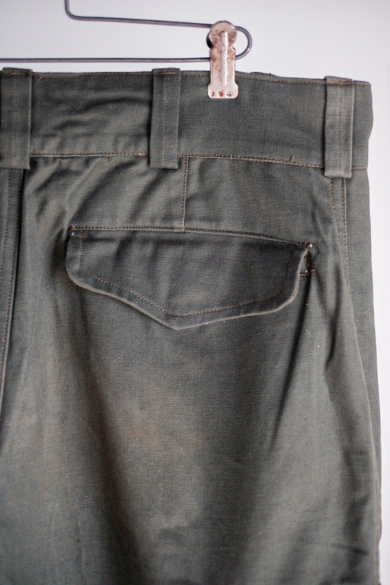 【~50's】French Air Force M47 Field Trousers Size.84XL "Le Pigeon Voyageur" "Dead Stock"