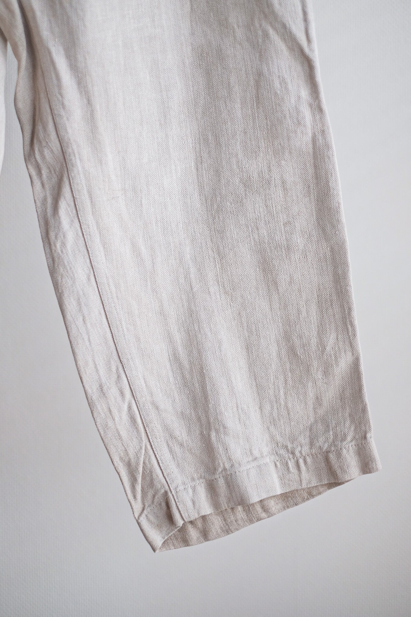 【~40's】WW2 German Army Drillich HBT Linen Trousers