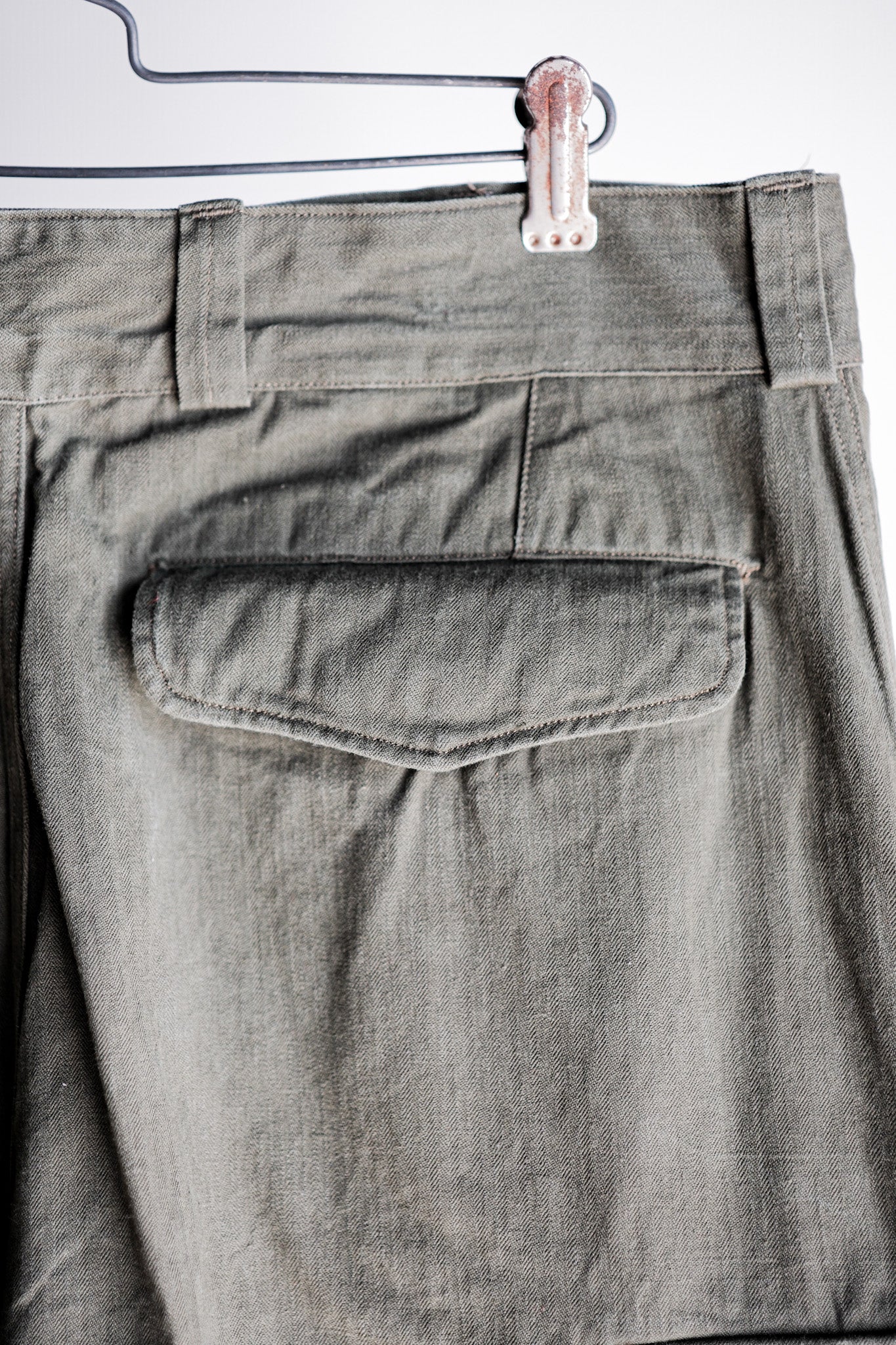 【~60's】French Army M47 Field Trousers Size.33 "Dead Stock"