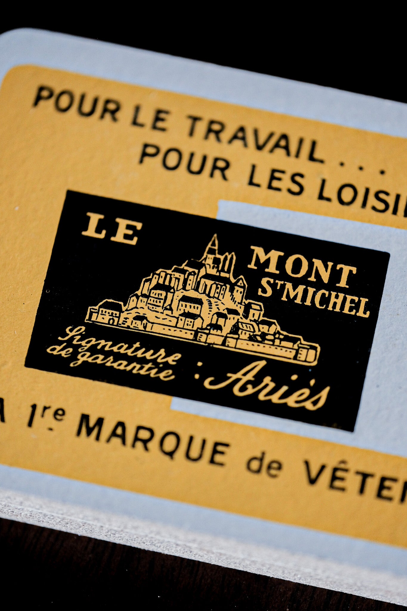 【~40's】French Vintage Playing Cards "Le Mont St Michel"