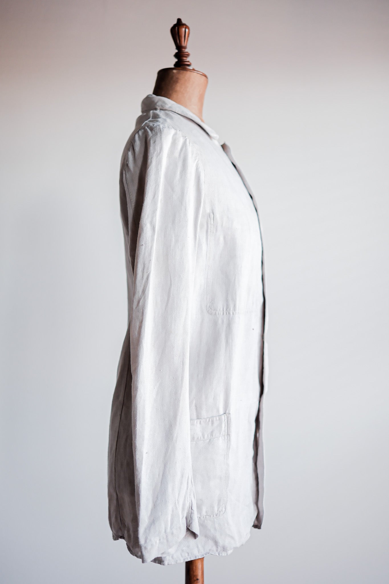 【~20's】French Vintage Linen Jacket "Belle Jardiniere"