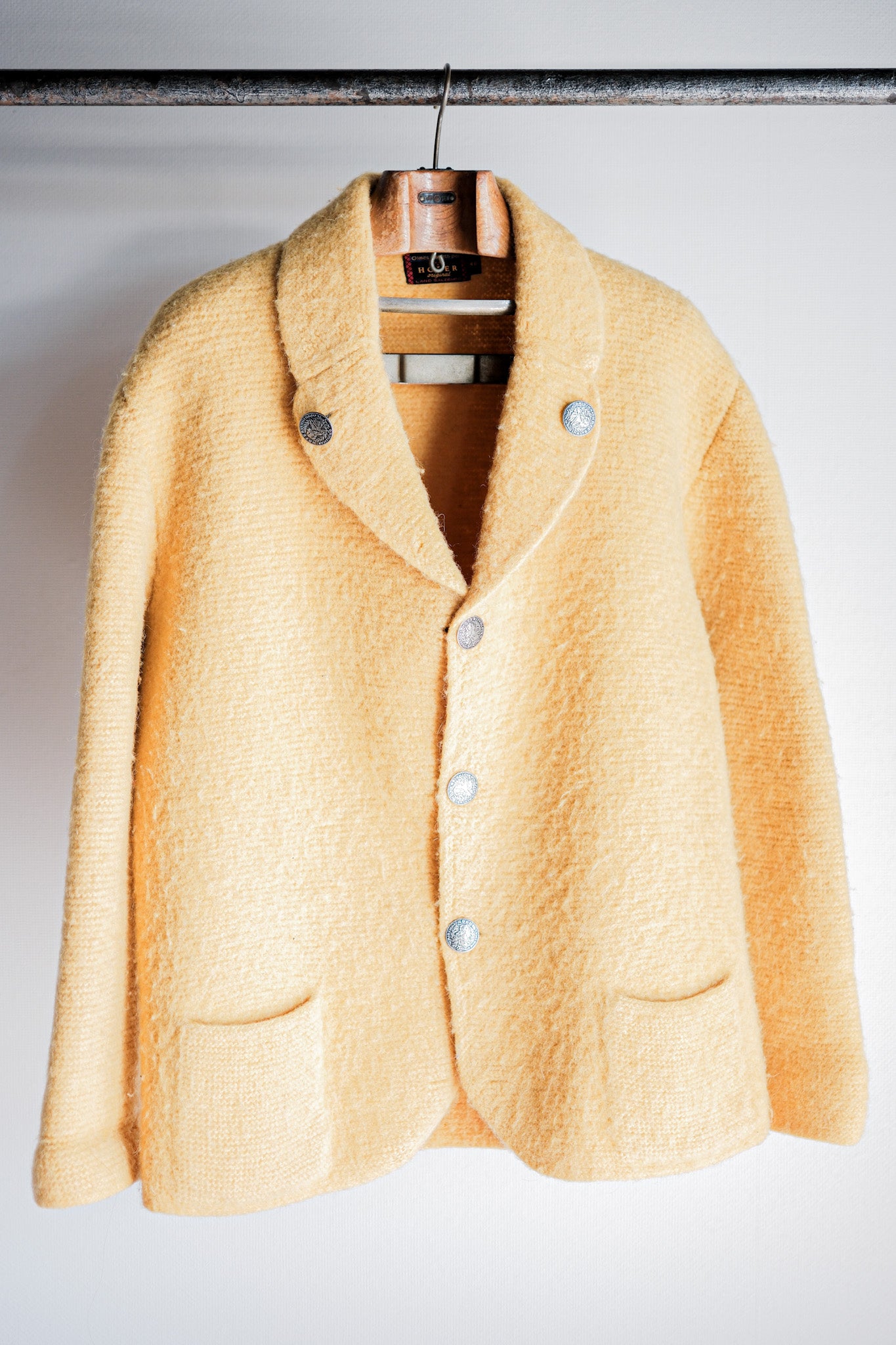 【~80's】HOFER Tyrolean Wool Jacket Size.48