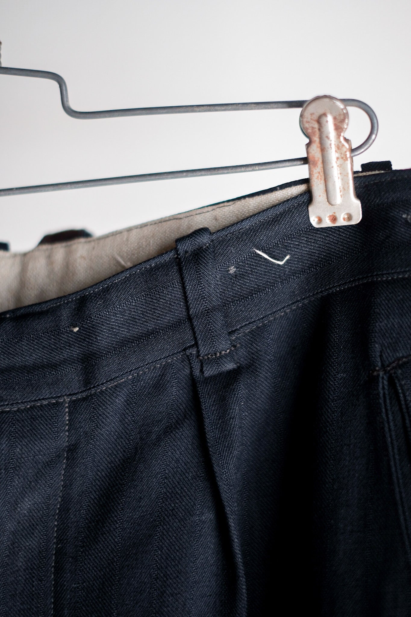 【~40's】German Vintage Rayon Wool Trousers