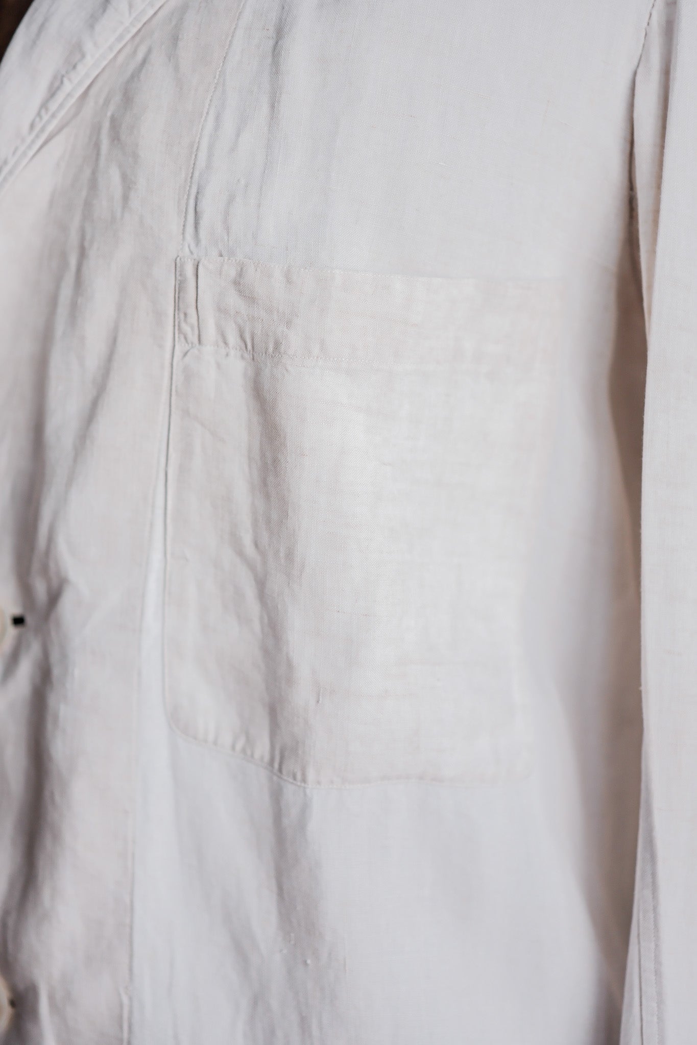 【~30's】French Vintage Linen Jacket