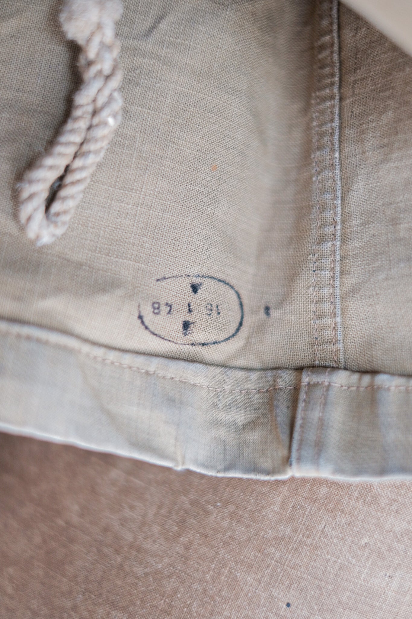 【~40's】French Army Mountain Troopers Rubber Smock