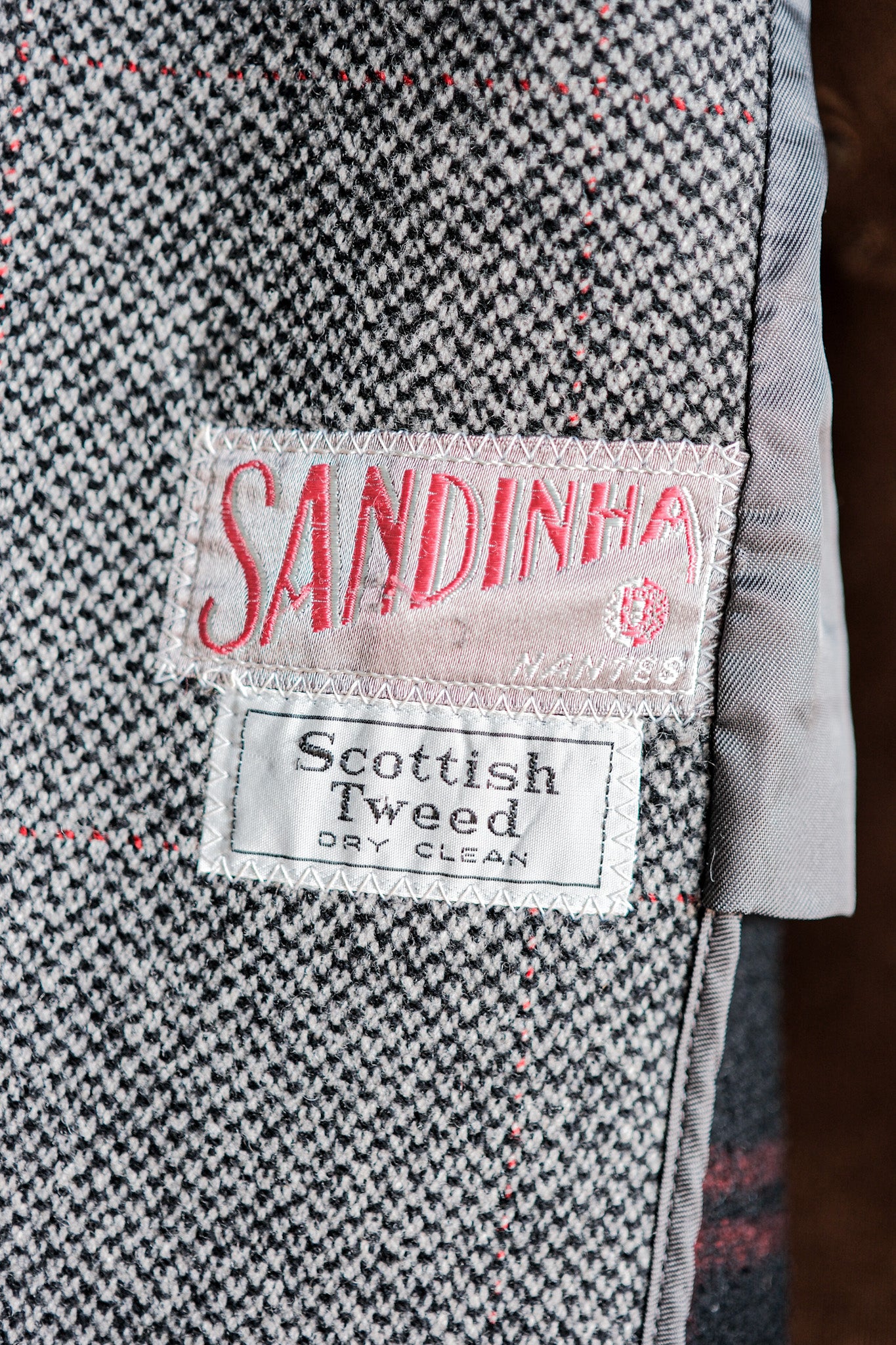 【~70's】Vintage Aquascutum Single Raglan Balmacaan Coat "SCOTTISH TWEED"