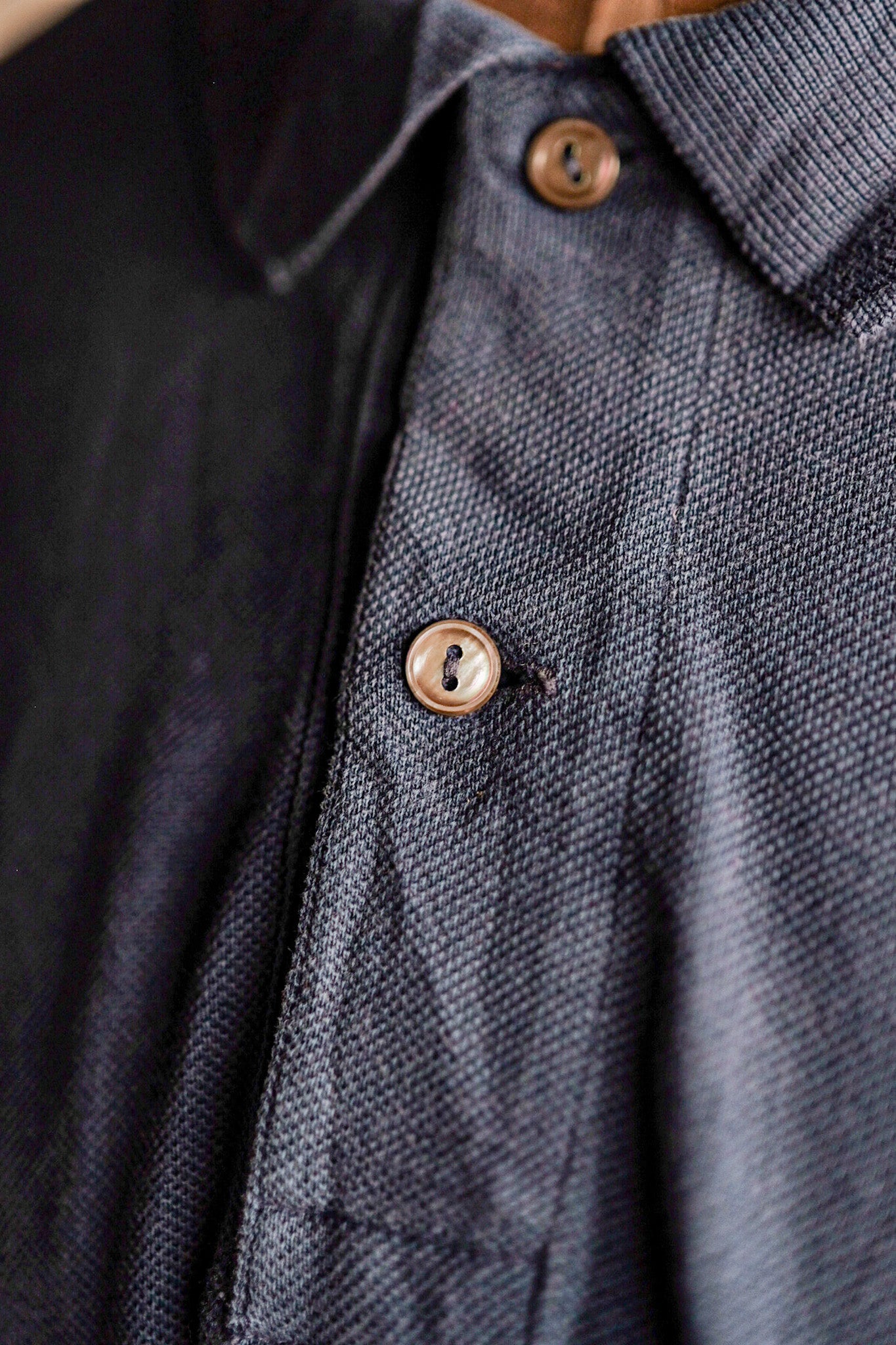 【~80's】CHEMISE LACOSTE L/S Polo Shirt Size.6 "Navy"