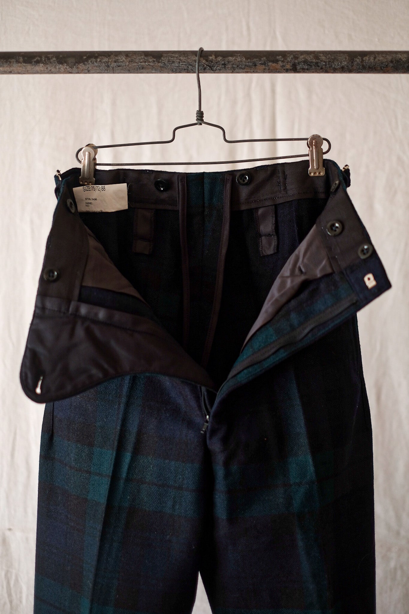 【~80's】Scotland Military Ceremony Wool Trousers