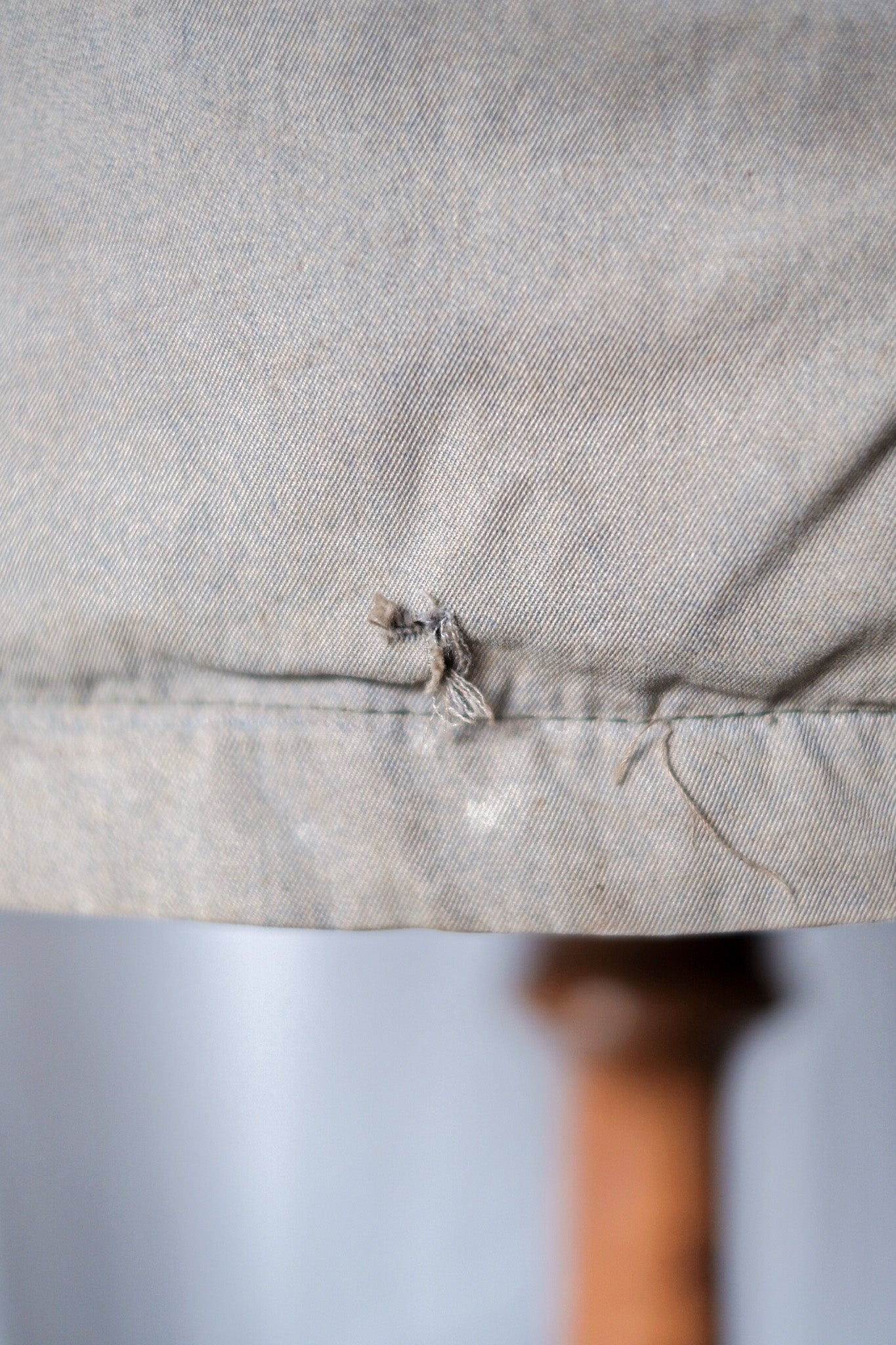 【~60's】French Vintage Cotton Hunting Jacket "Belle Jardiniere"