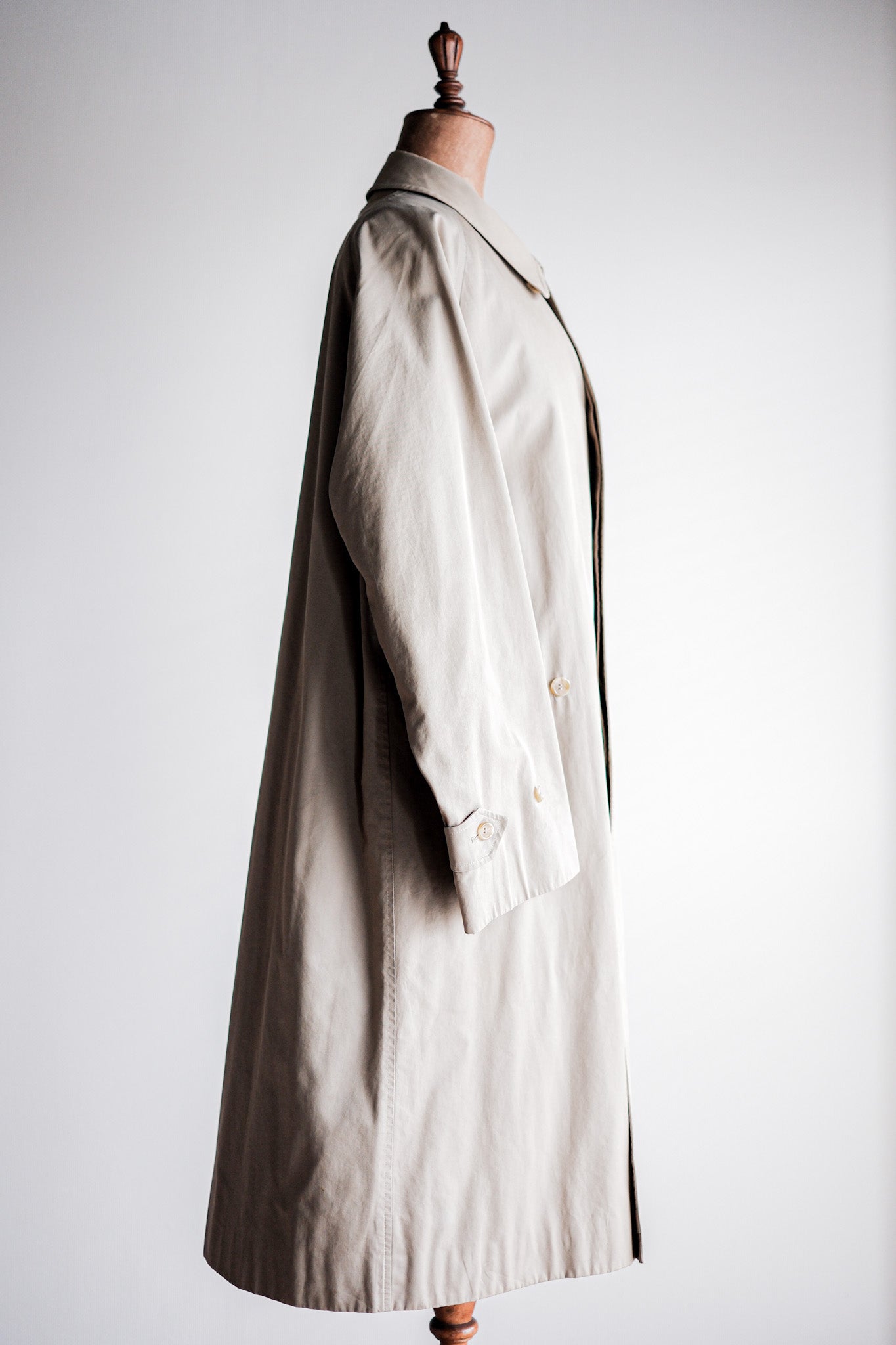 【~80's】Vintage Burberry's Single Raglan Balmacaan Coat C100 Size.48REG