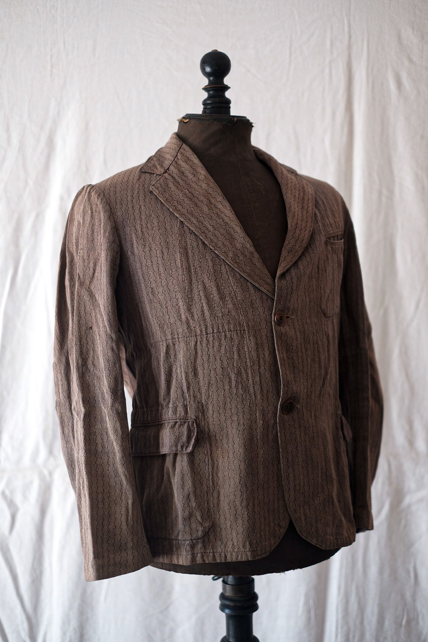 【~30's】French Vintage Farmers Cotton Jacket