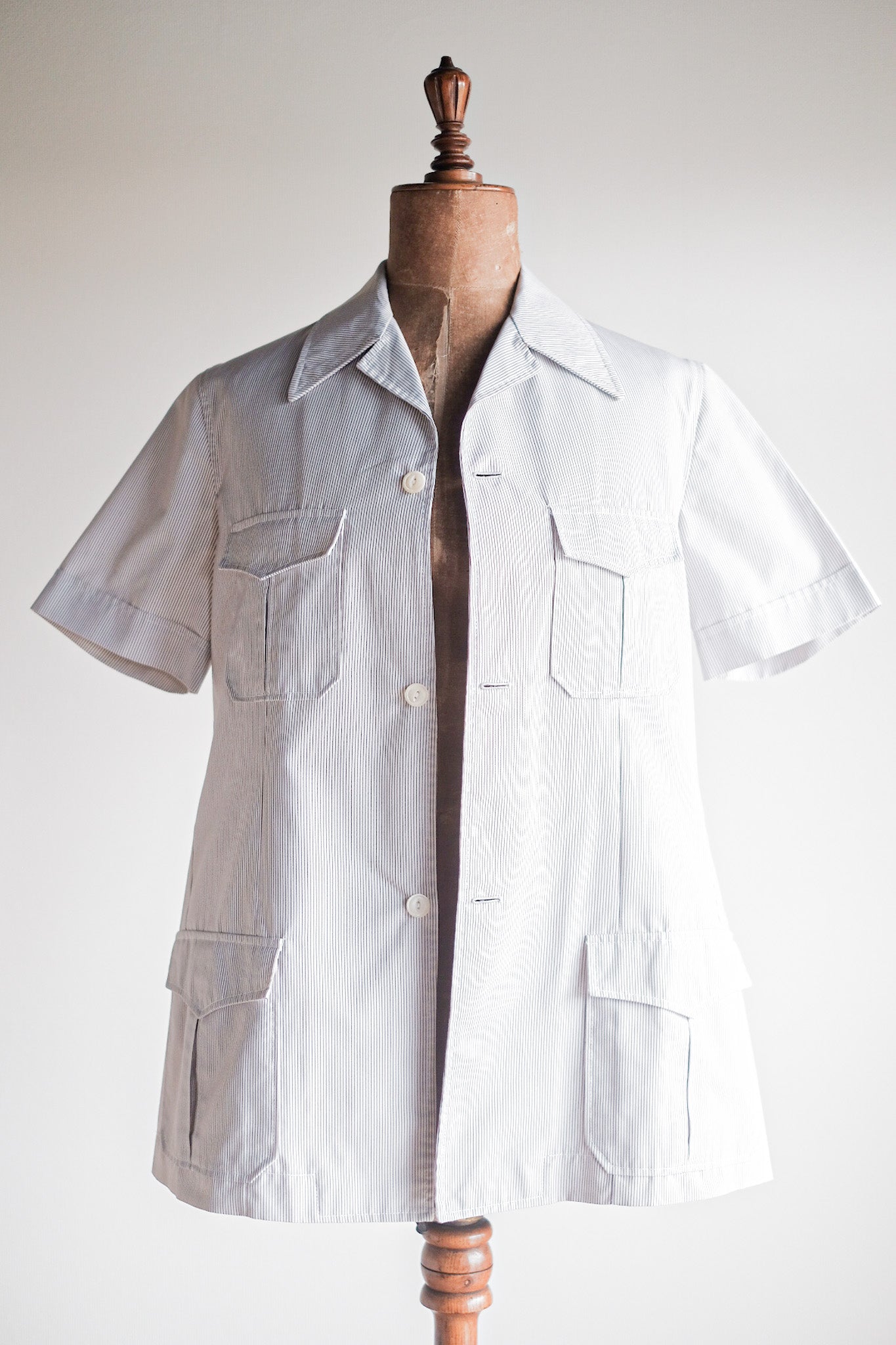 【~60's】French Vintage S/S Cotton Shirt