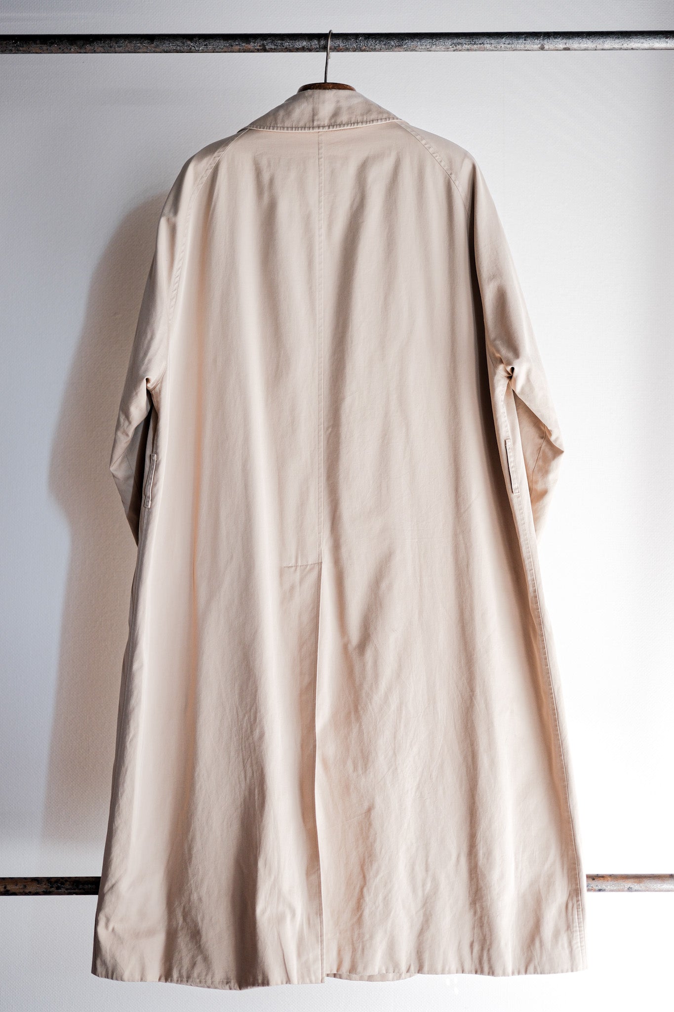 【~70's】Vintage Burberry's Single Raglan Double Breasted Coat "LODEN-FREY 別注"